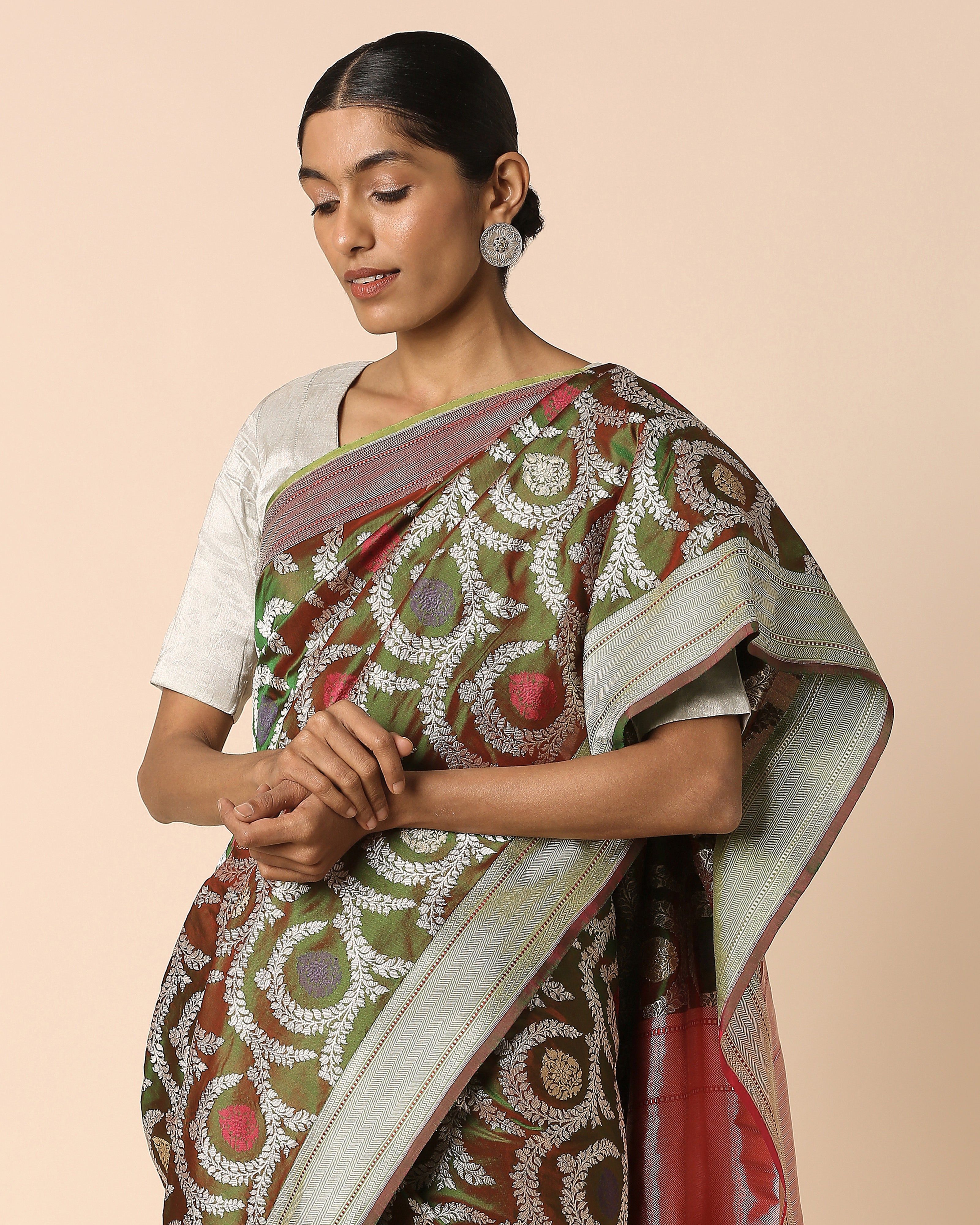 Alaya Banarasi Kadwa Silk Saree