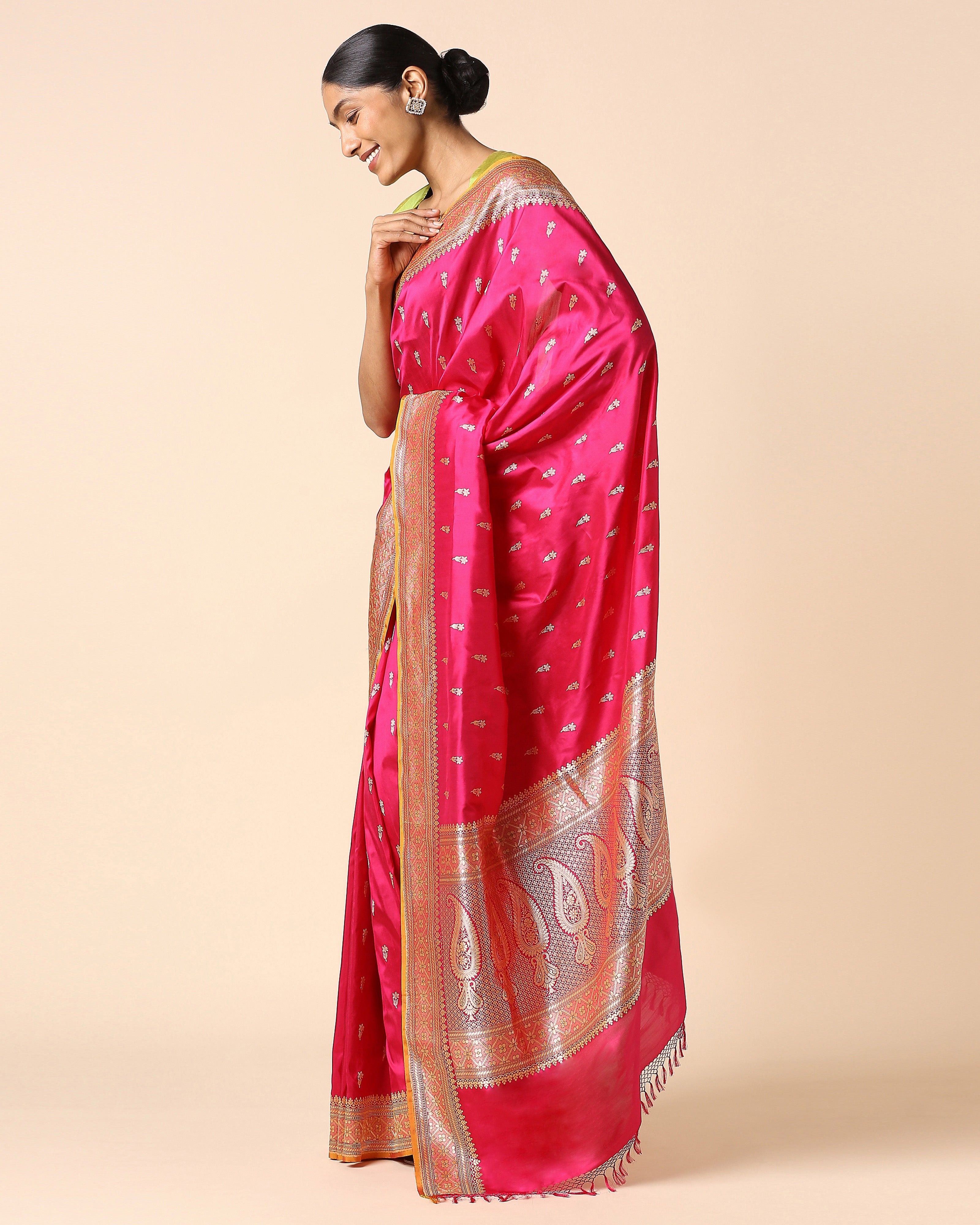 Mina Banarasi Kadwa Silk Saree