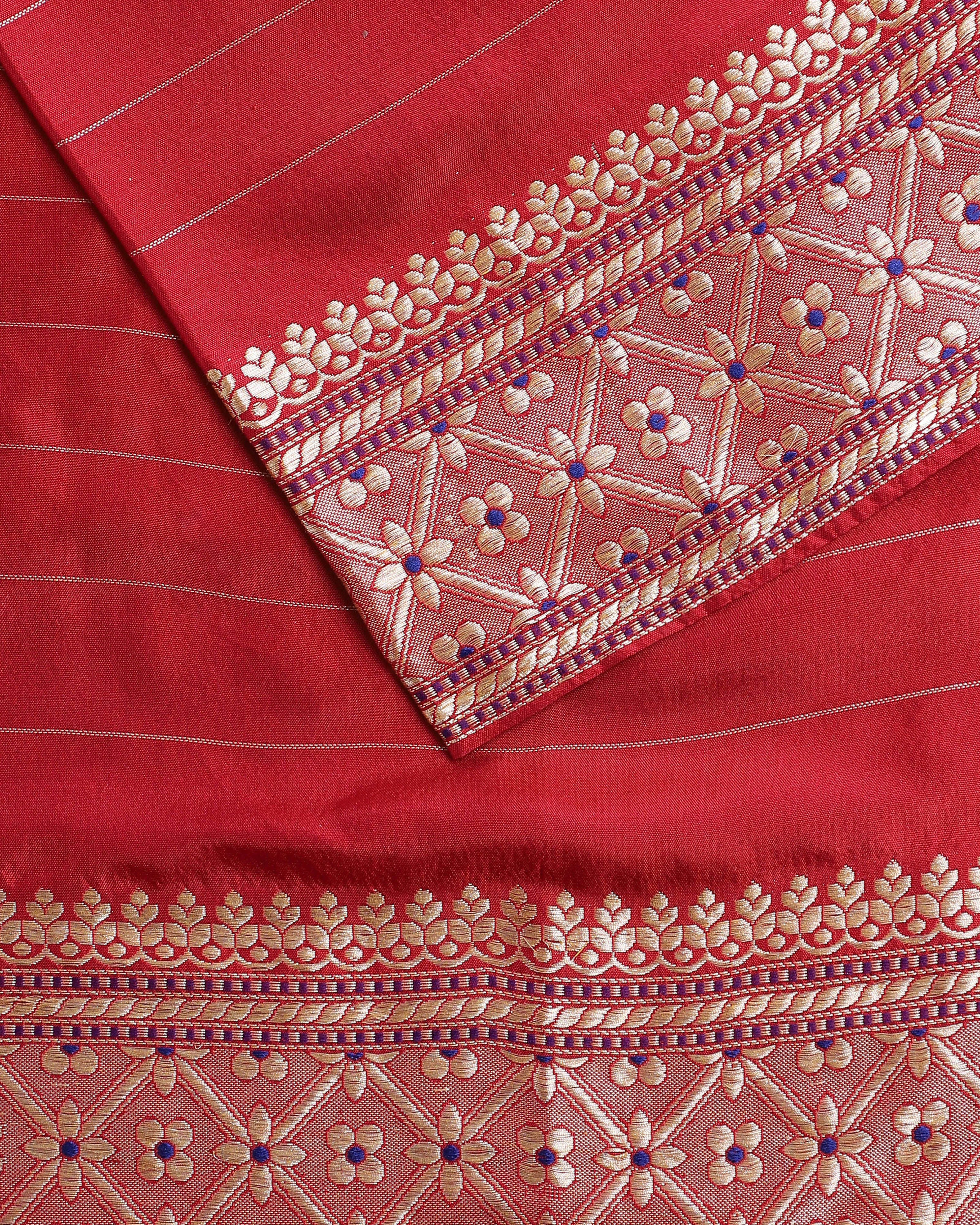Mina Banarasi Kadwa Silk Saree