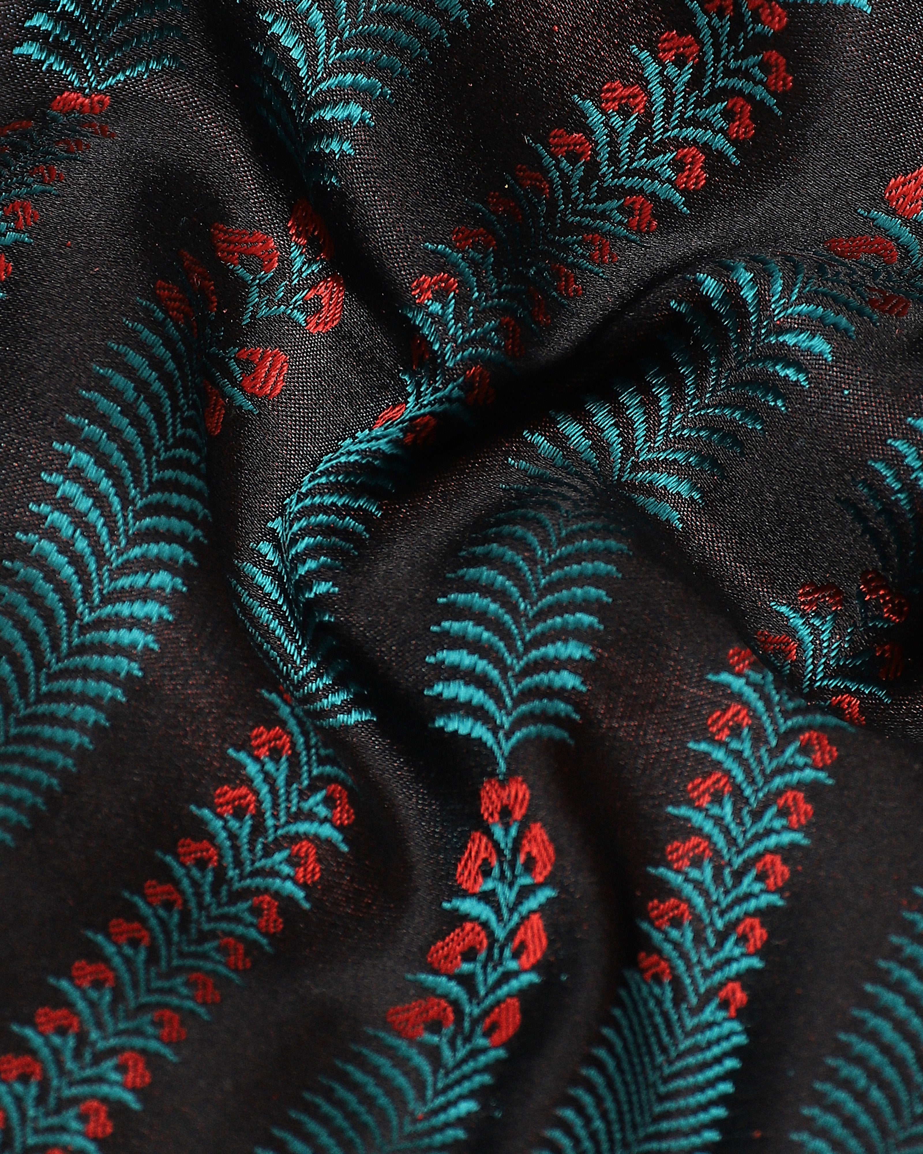 Consola Banarasi Tanchoi And Kadwa Silk Saree