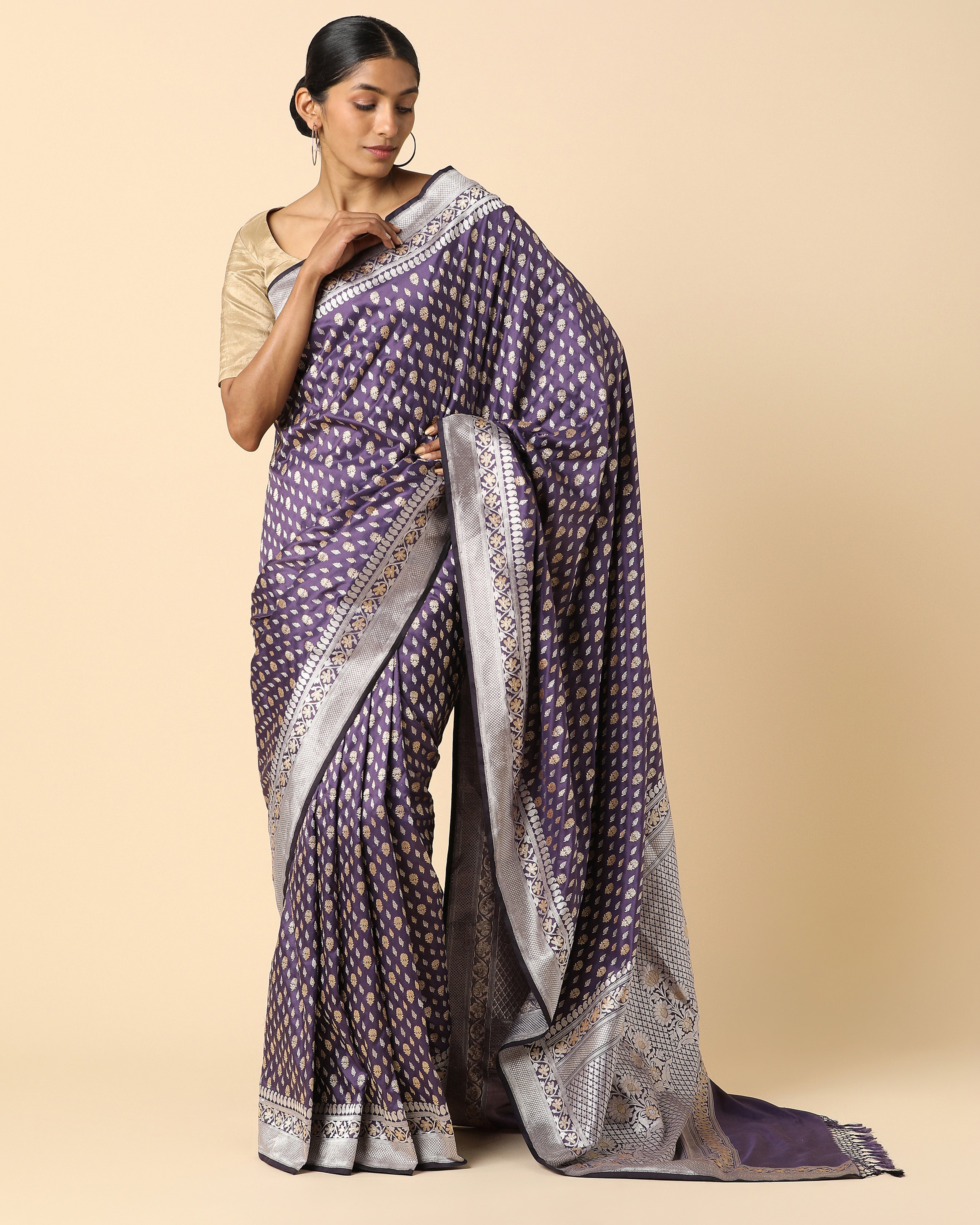 Arpi Banarasi Kadwa Silk Saree