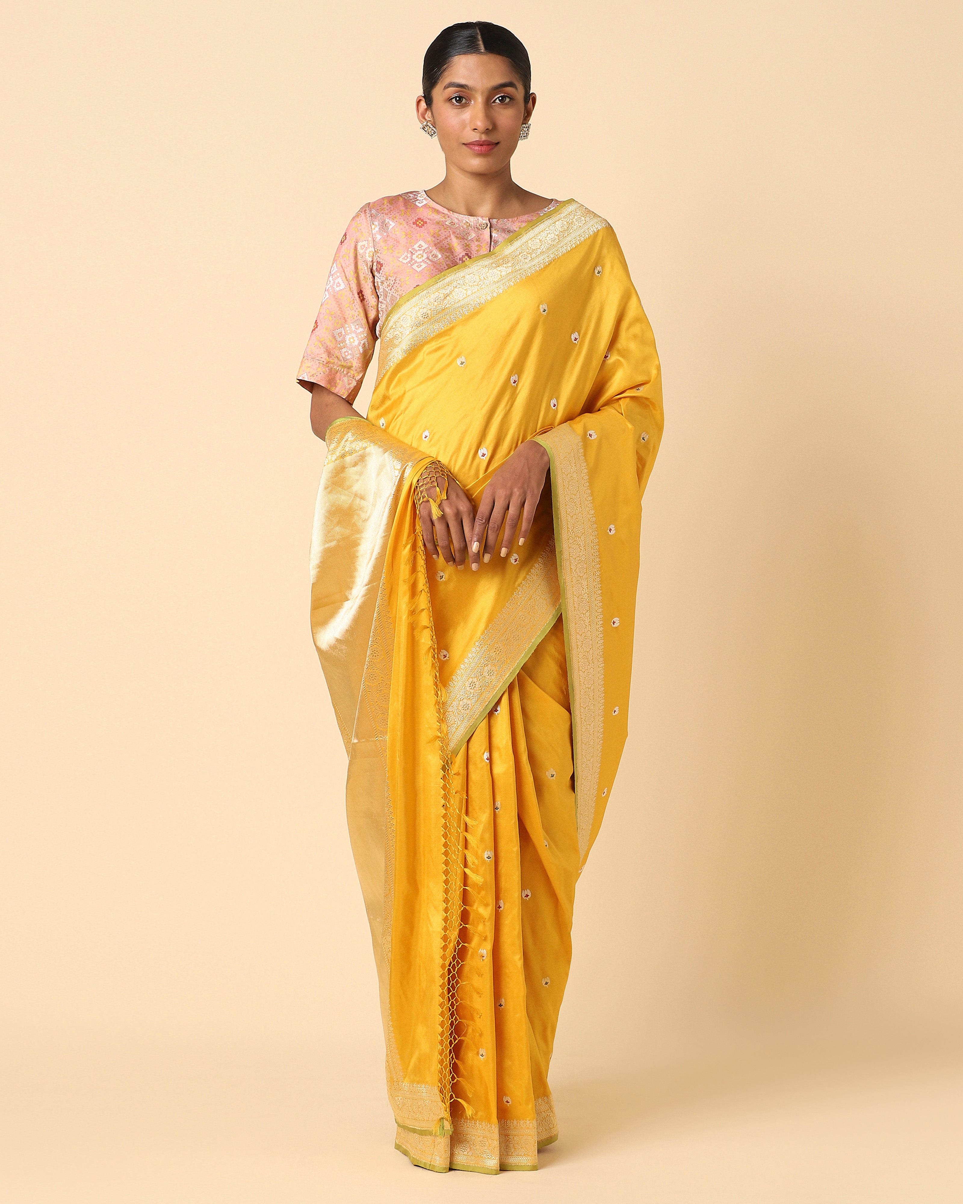 Tahoma Banarasi Kadwa Silk Saree