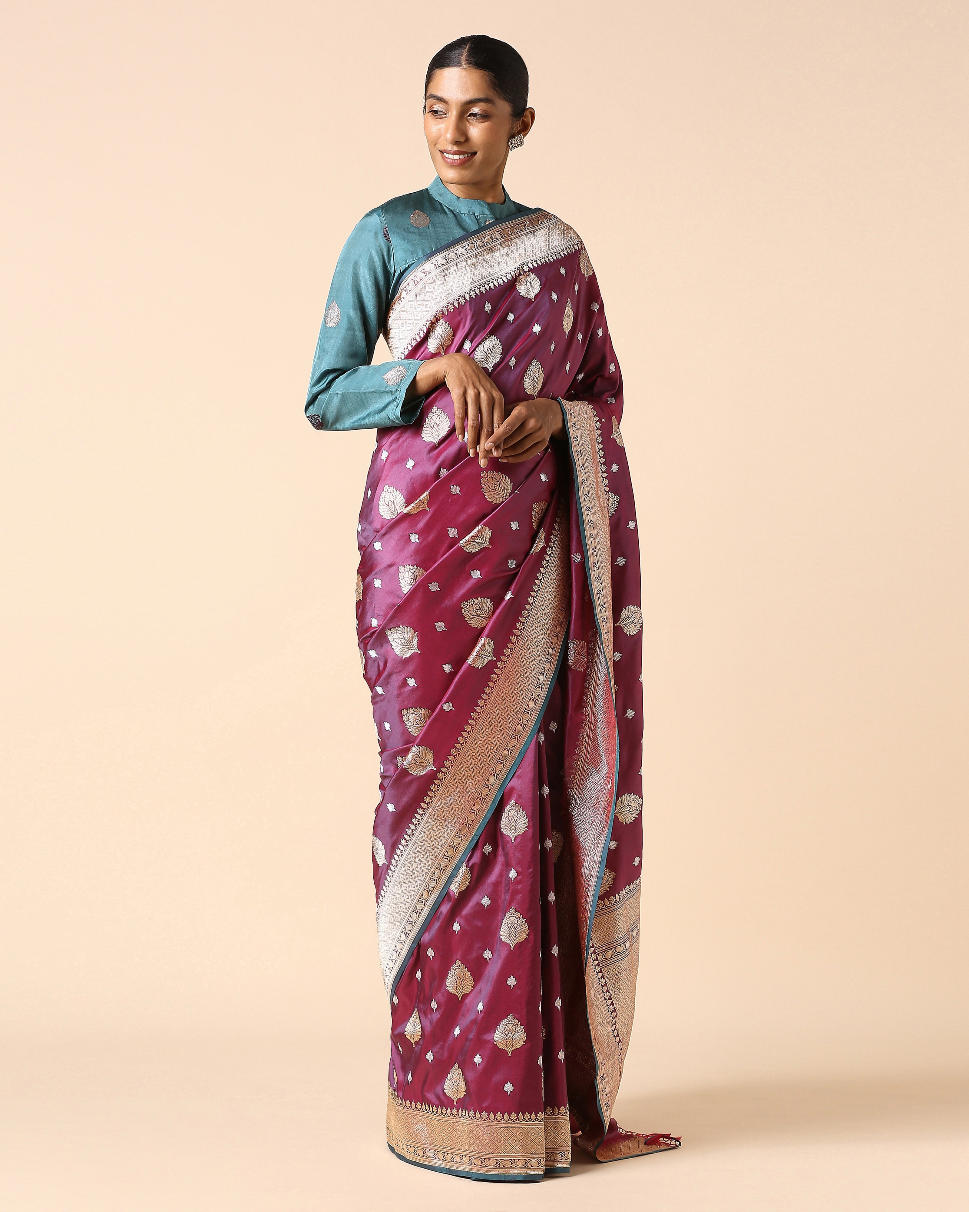 Parnem Banarasi Kadwa Silk Saree