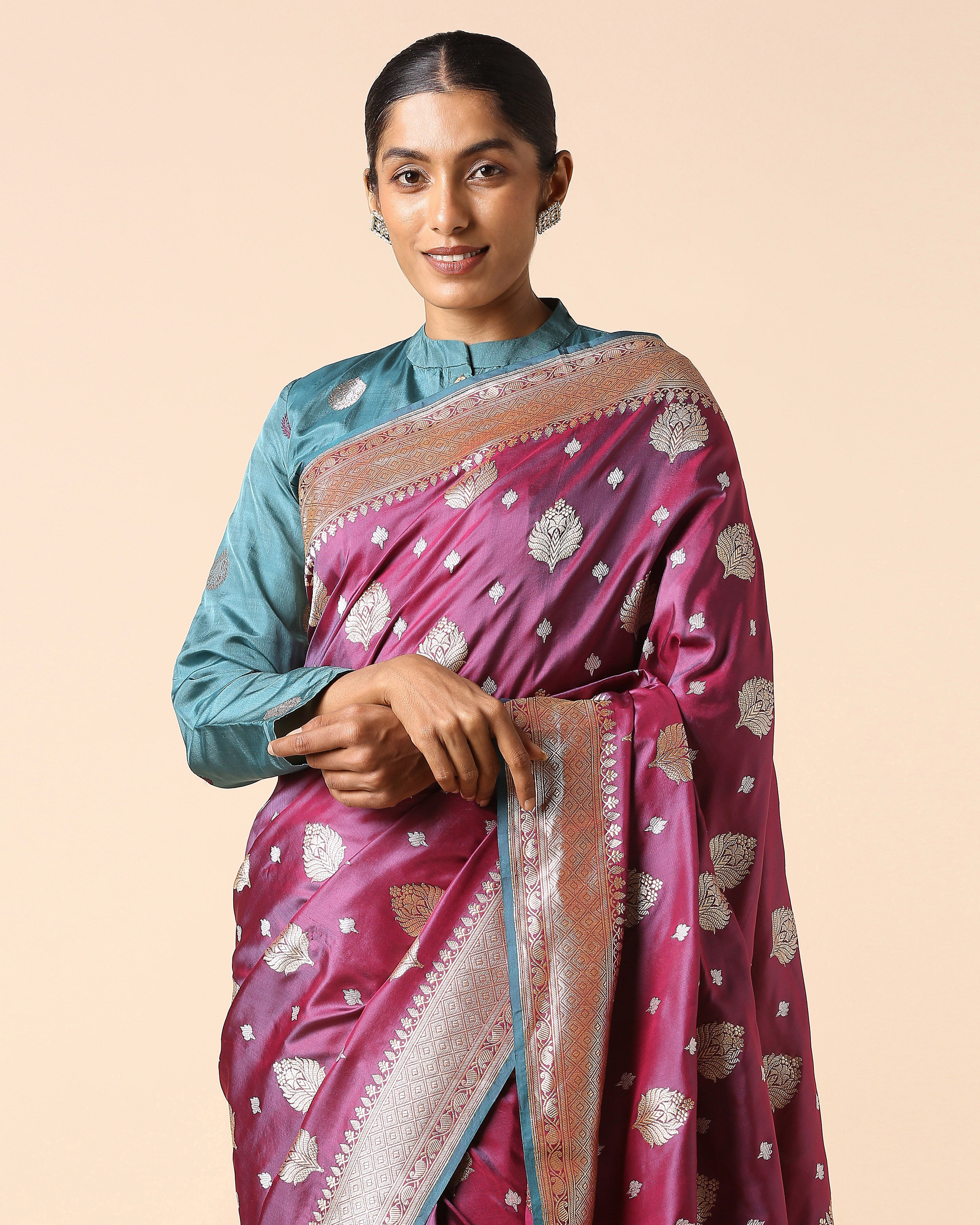 Parnem Banarasi Kadwa Silk Saree