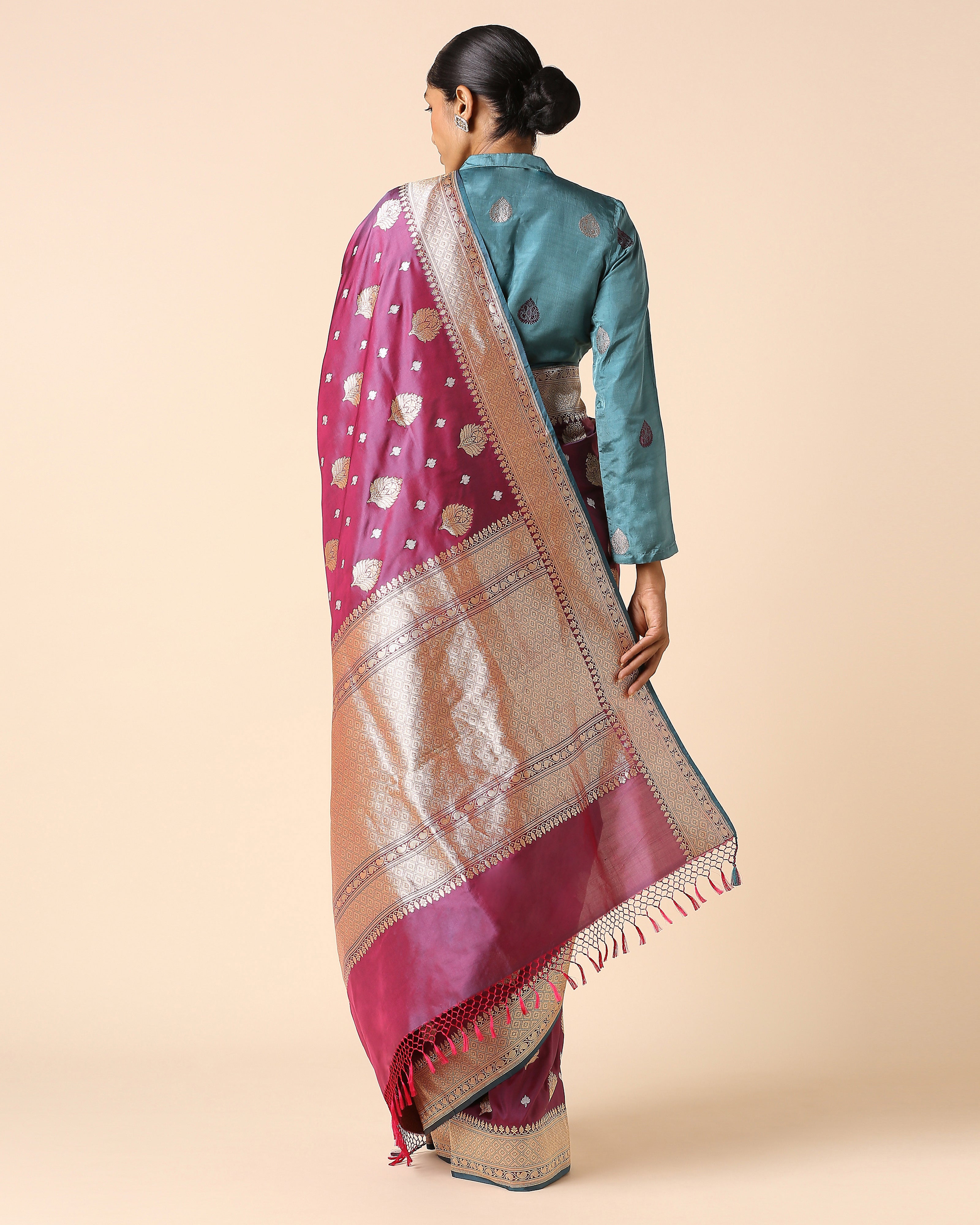 Parnem Banarasi Kadwa Silk Saree