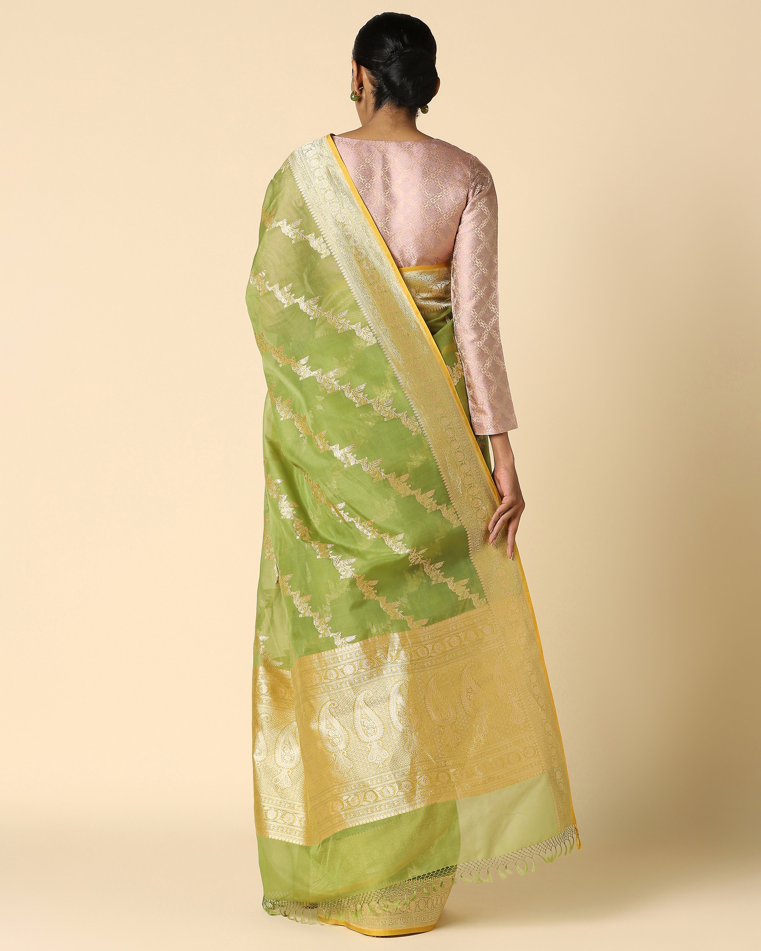 Vayda Banarasi Kadwa Silk Saree