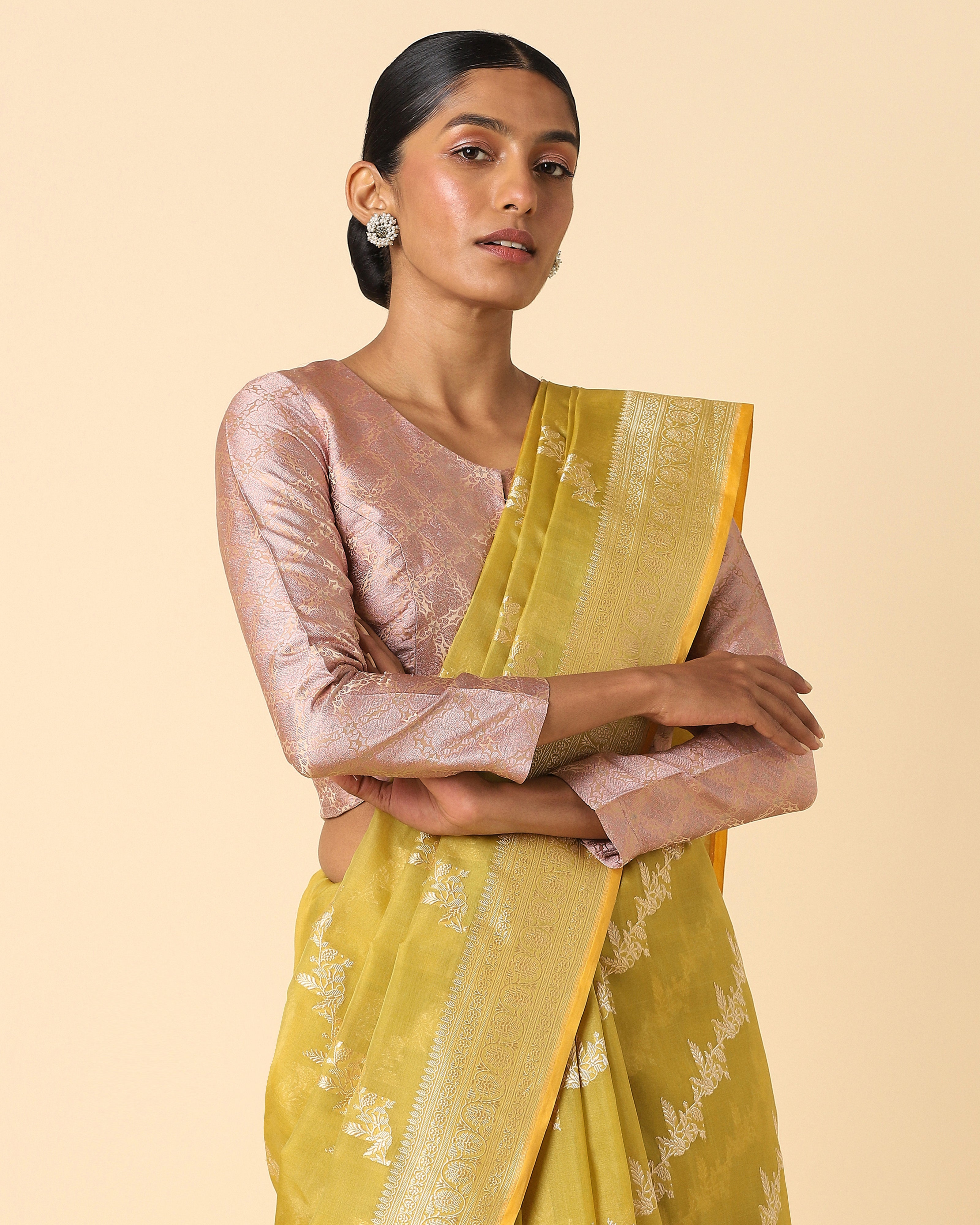 Vayda Banarasi Kadwa Silk Saree