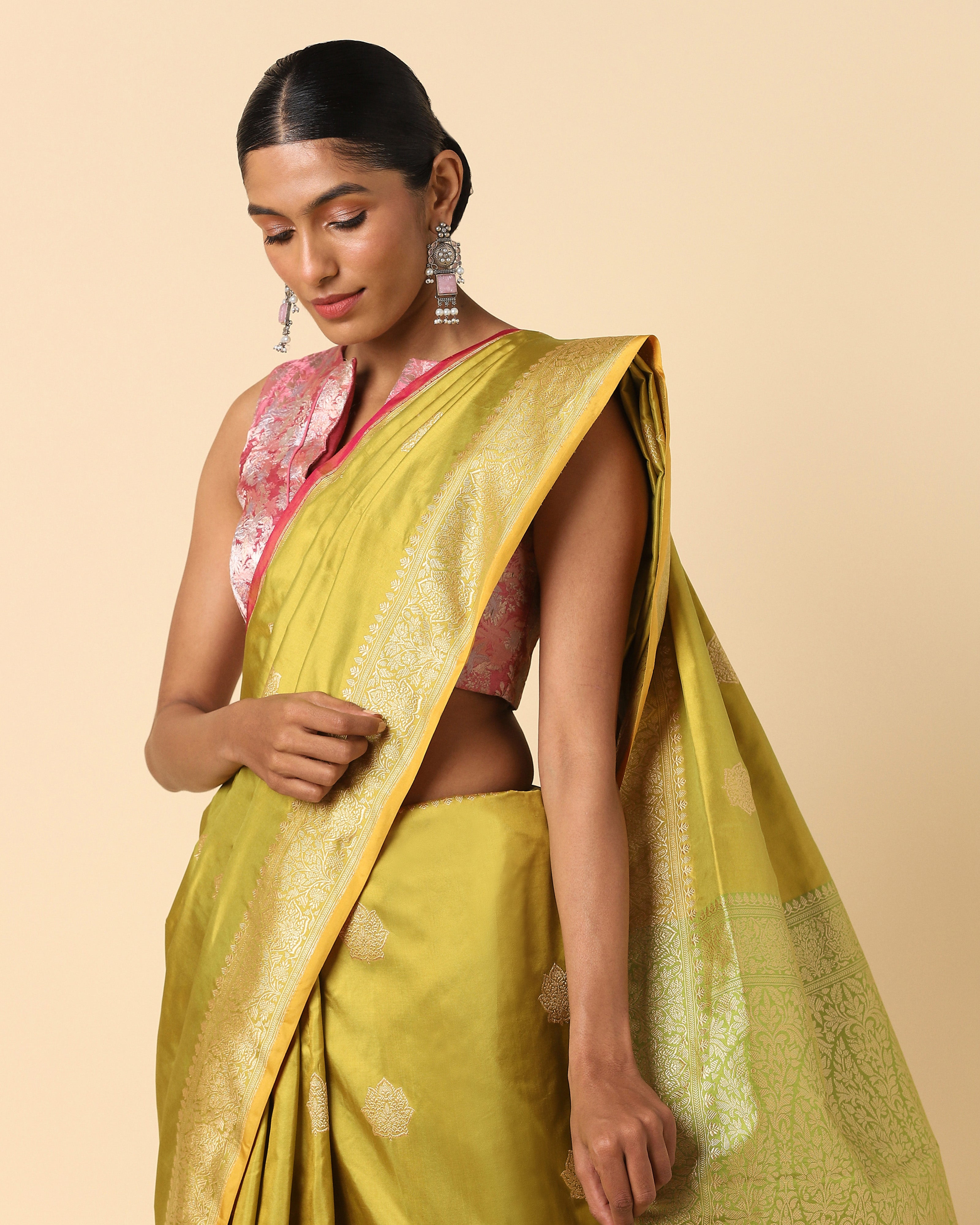 Samadhi Banarasi Kadwa Silk Saree