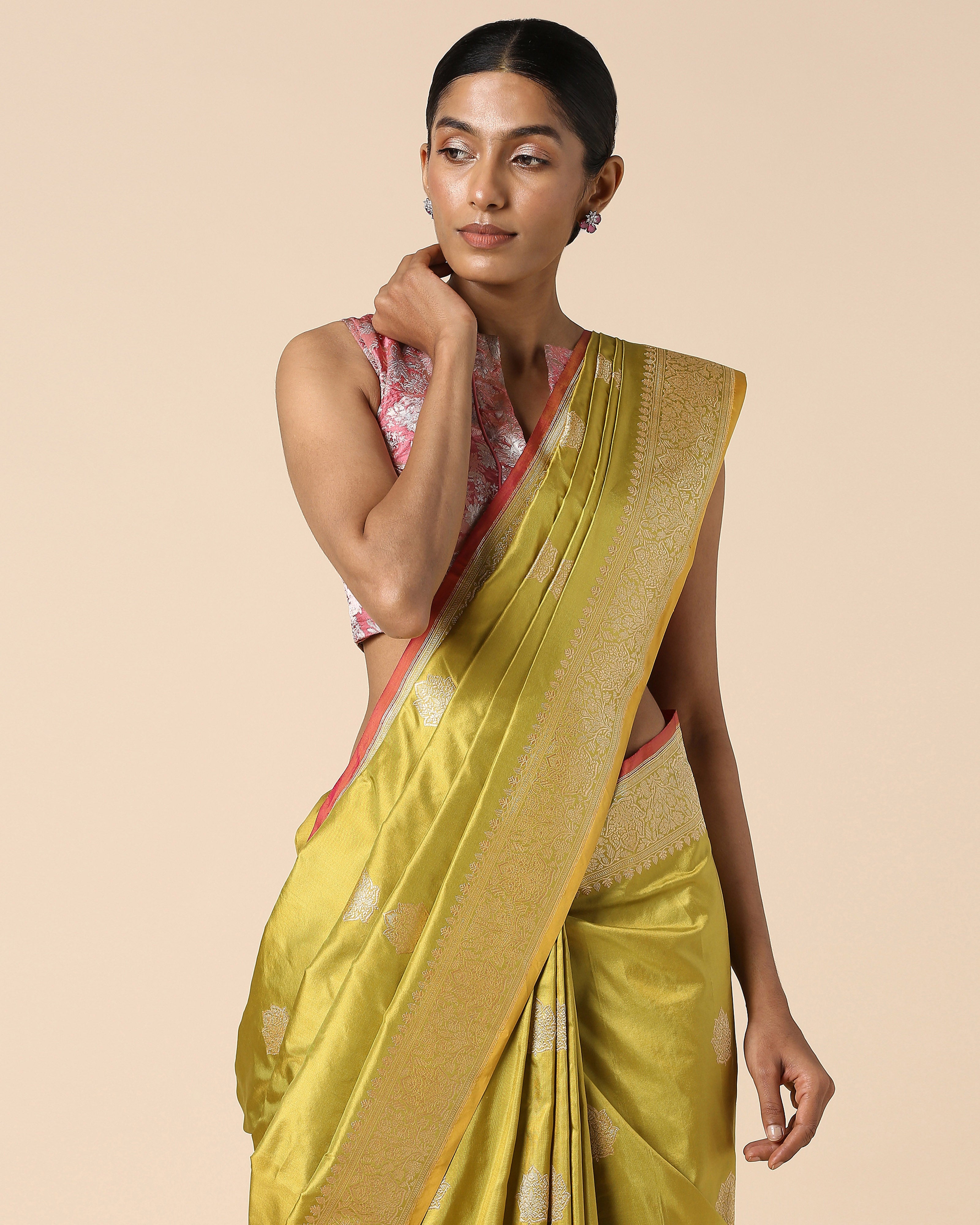 Samadhi Banarasi Kadwa Silk Saree