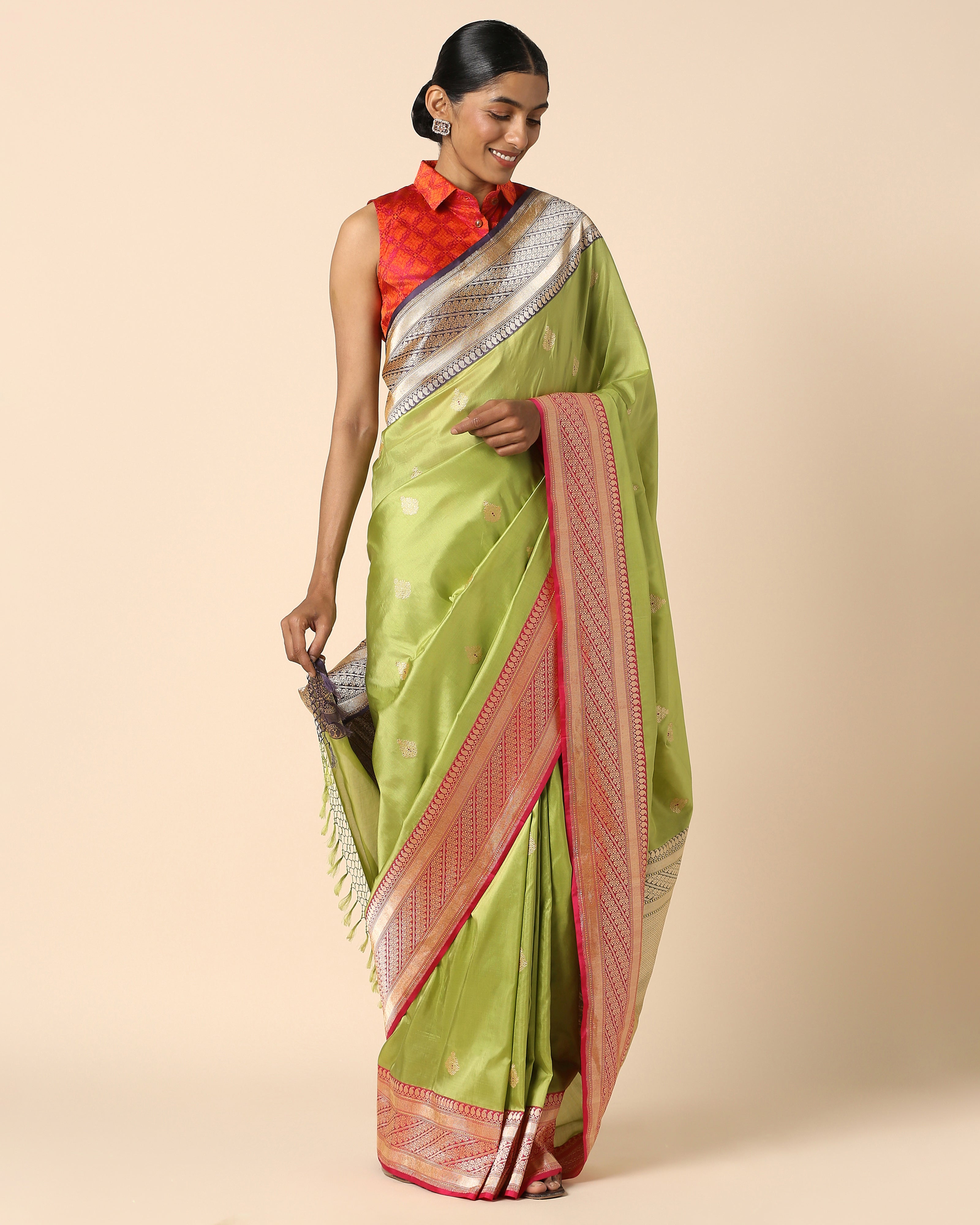 Nilaah Banarasi Kadwa Silk Saree