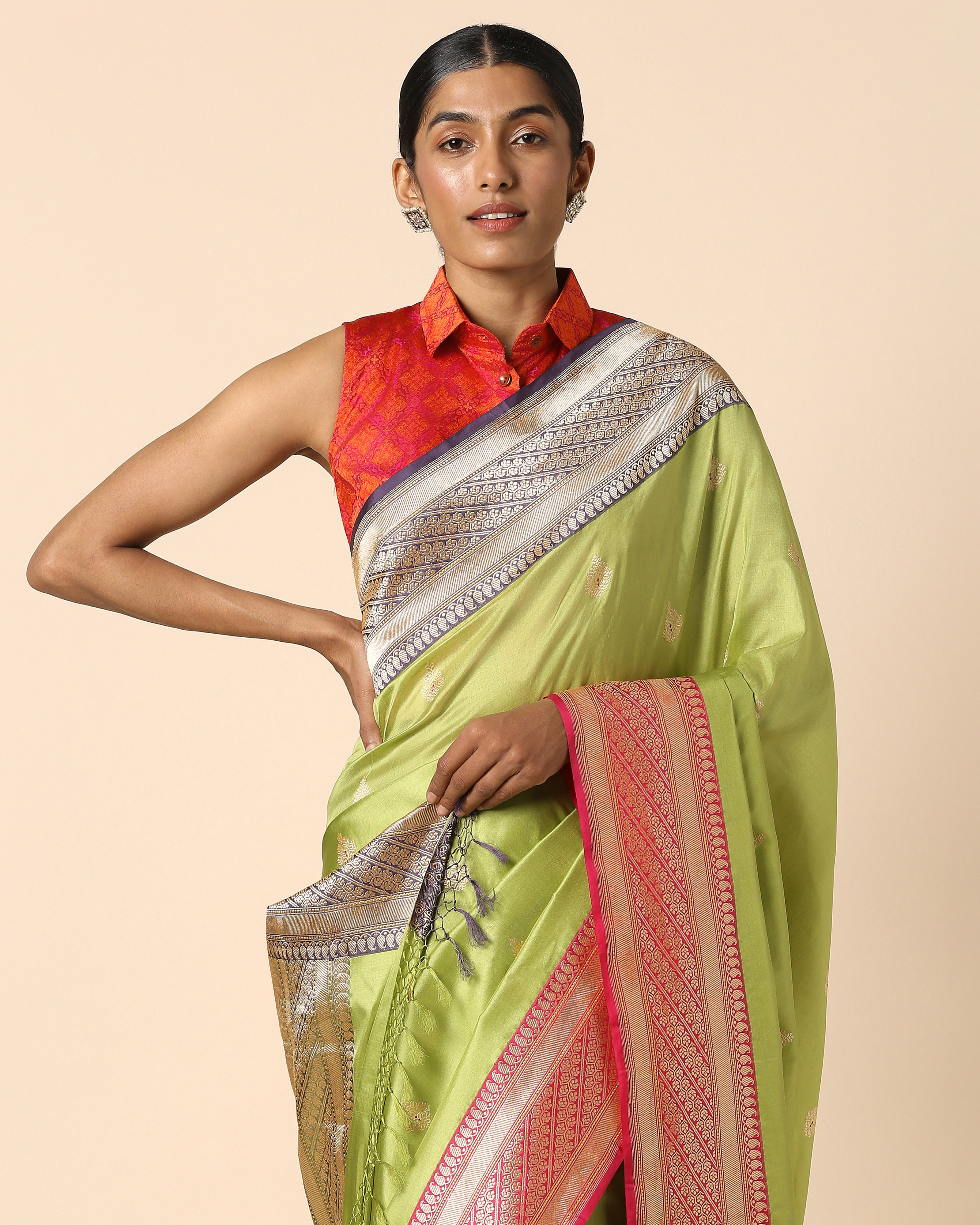 Nilaah Banarasi Kadwa Silk Saree