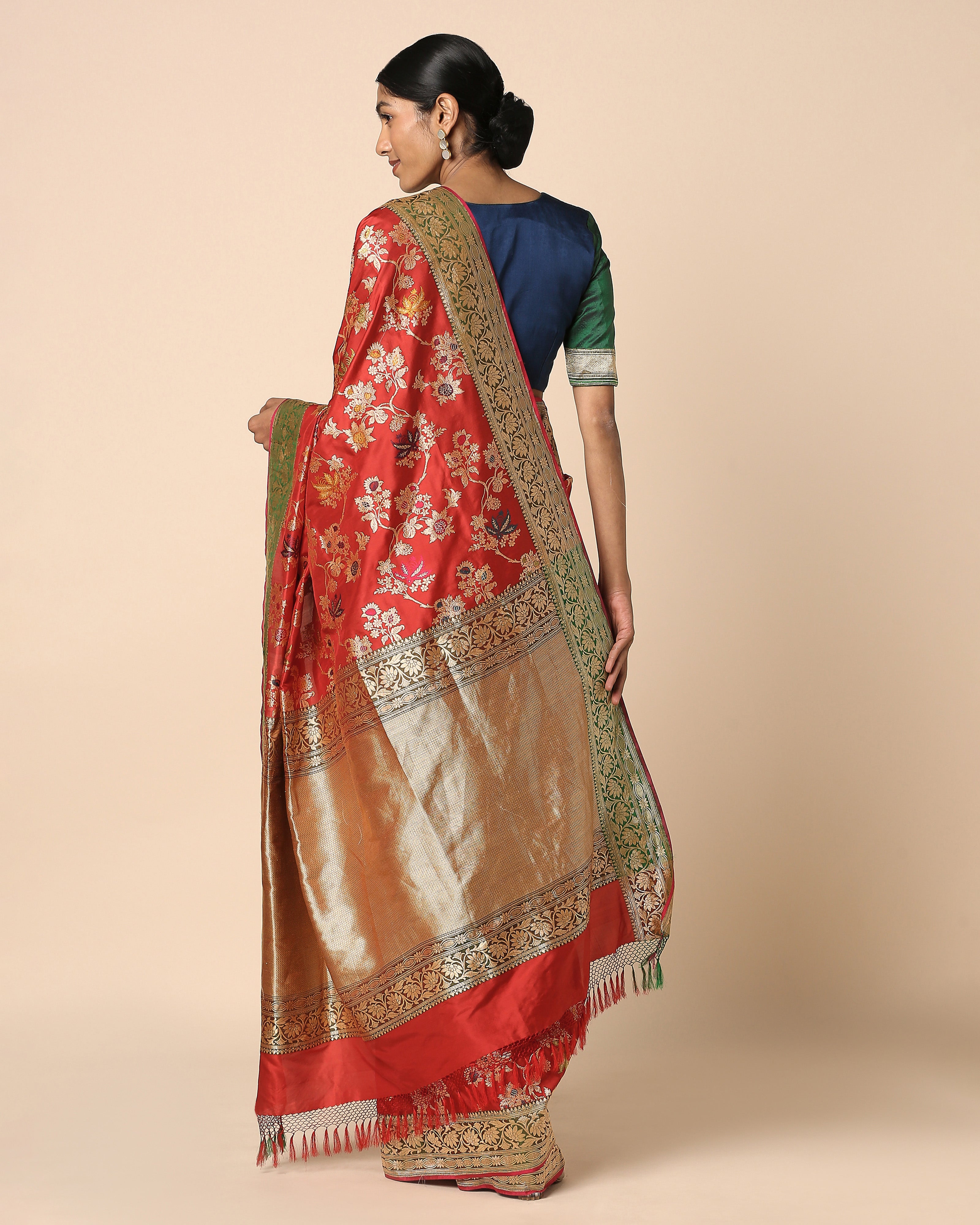 Jayonna Banarasi Kadwa Silk Saree