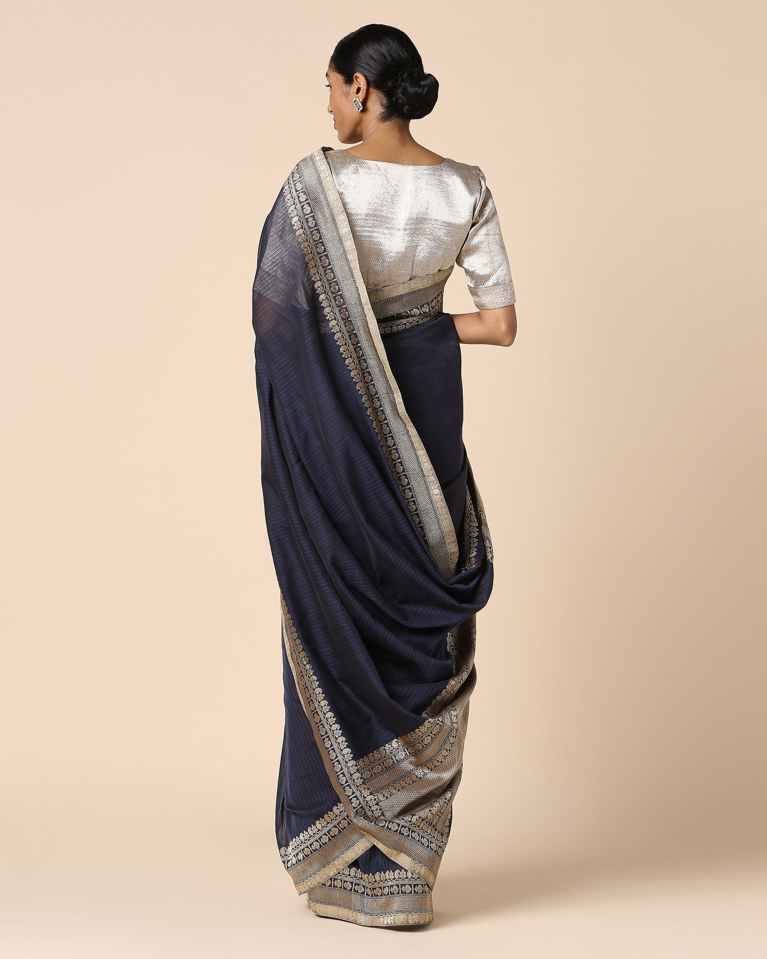 Atiana Banarasi Kadwa Cotton Saree
