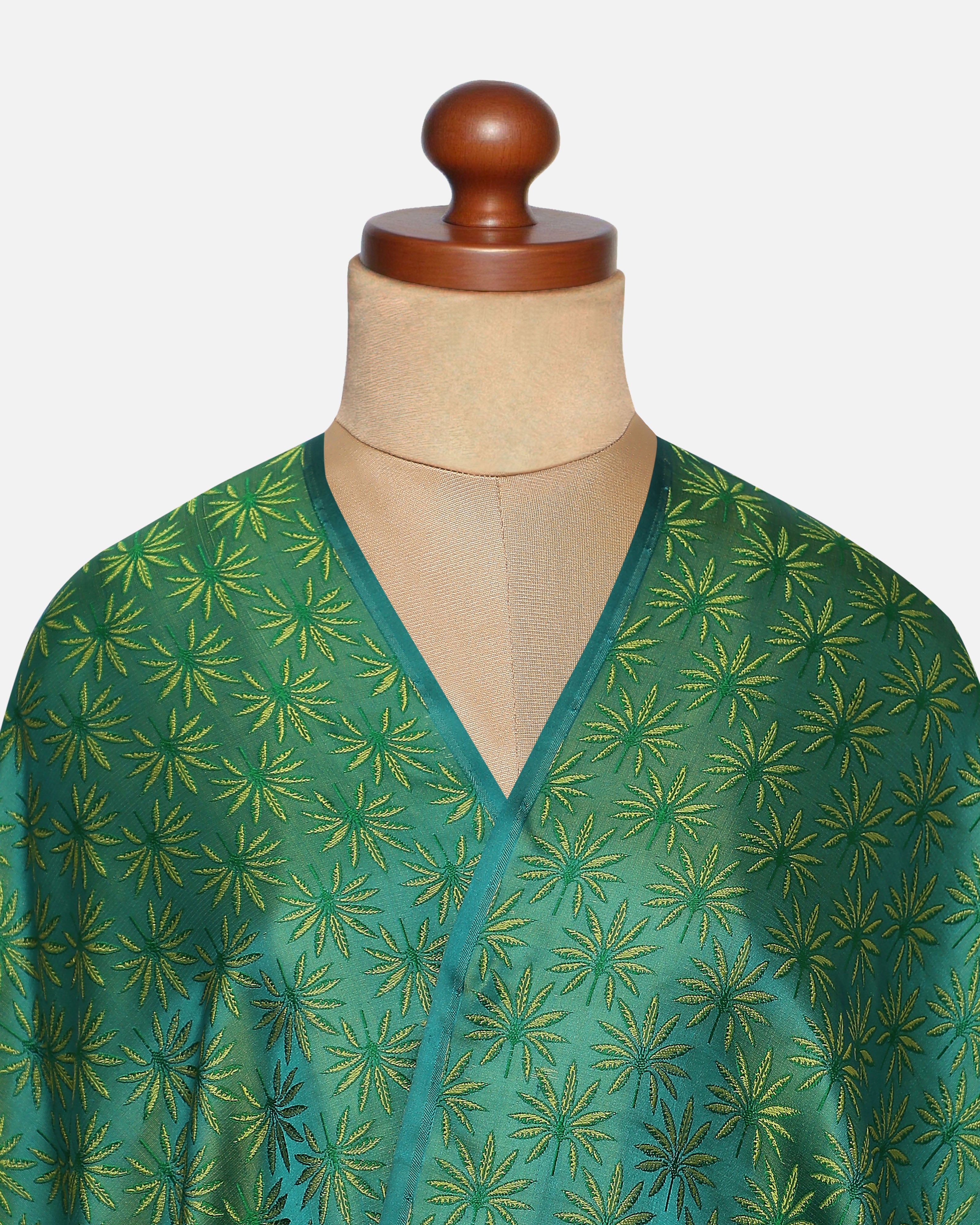 Adara Banarasi Tanchoi Silk Suit Fabric