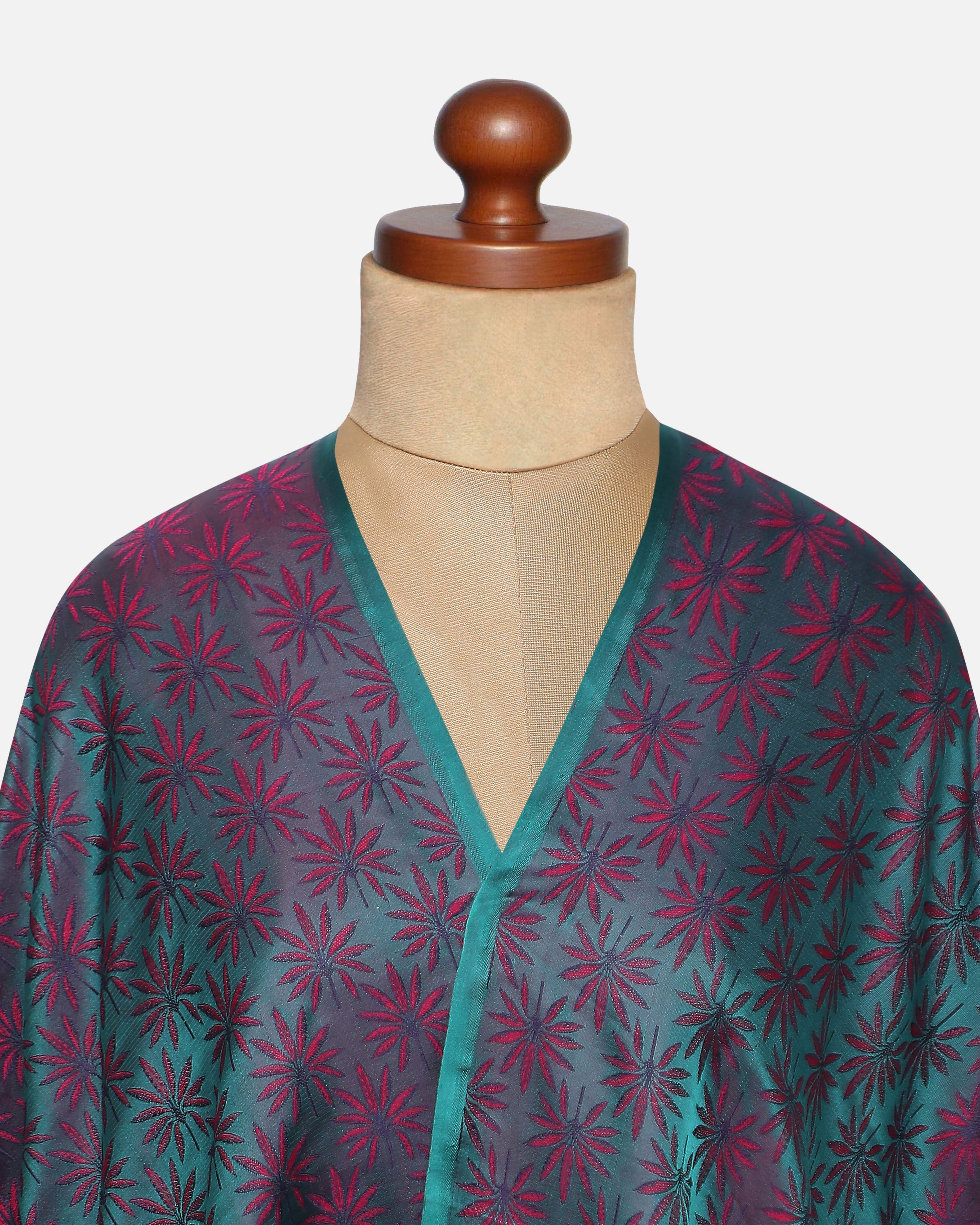 Adara Banarasi Tanchoi Silk Suit Fabric