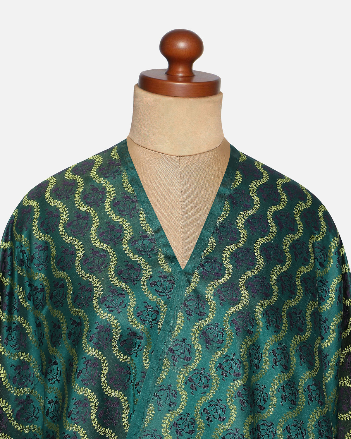 Piyu Banarasi Tanchoi Silk Suit Material