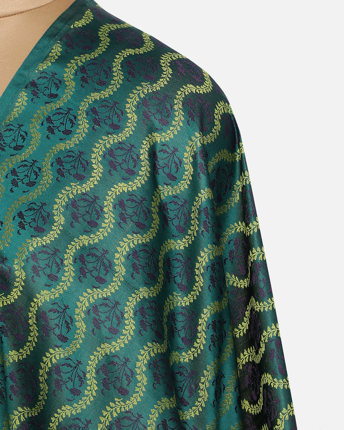 Piyu Banarasi Tanchoi Silk Suit Material