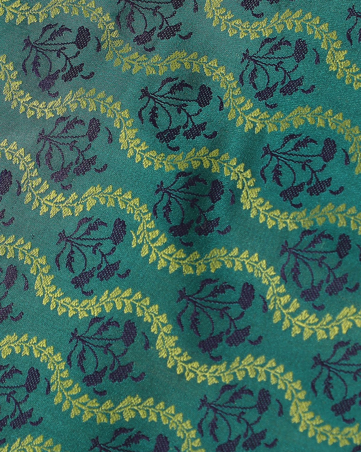 Piyu Banarasi Tanchoi Silk Suit Material