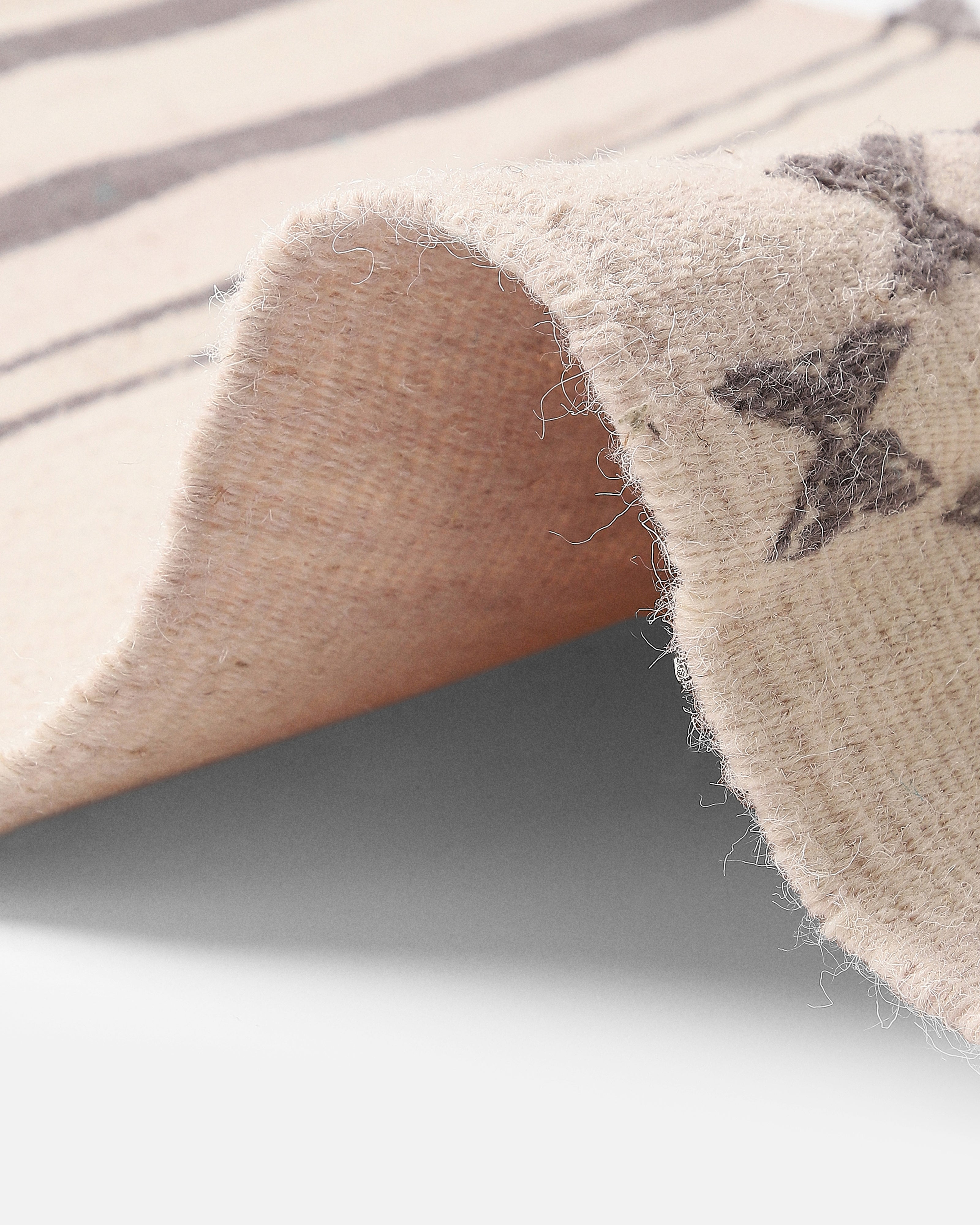 Vruksha Bhujodi Extra Weft Cotton Wool Rug