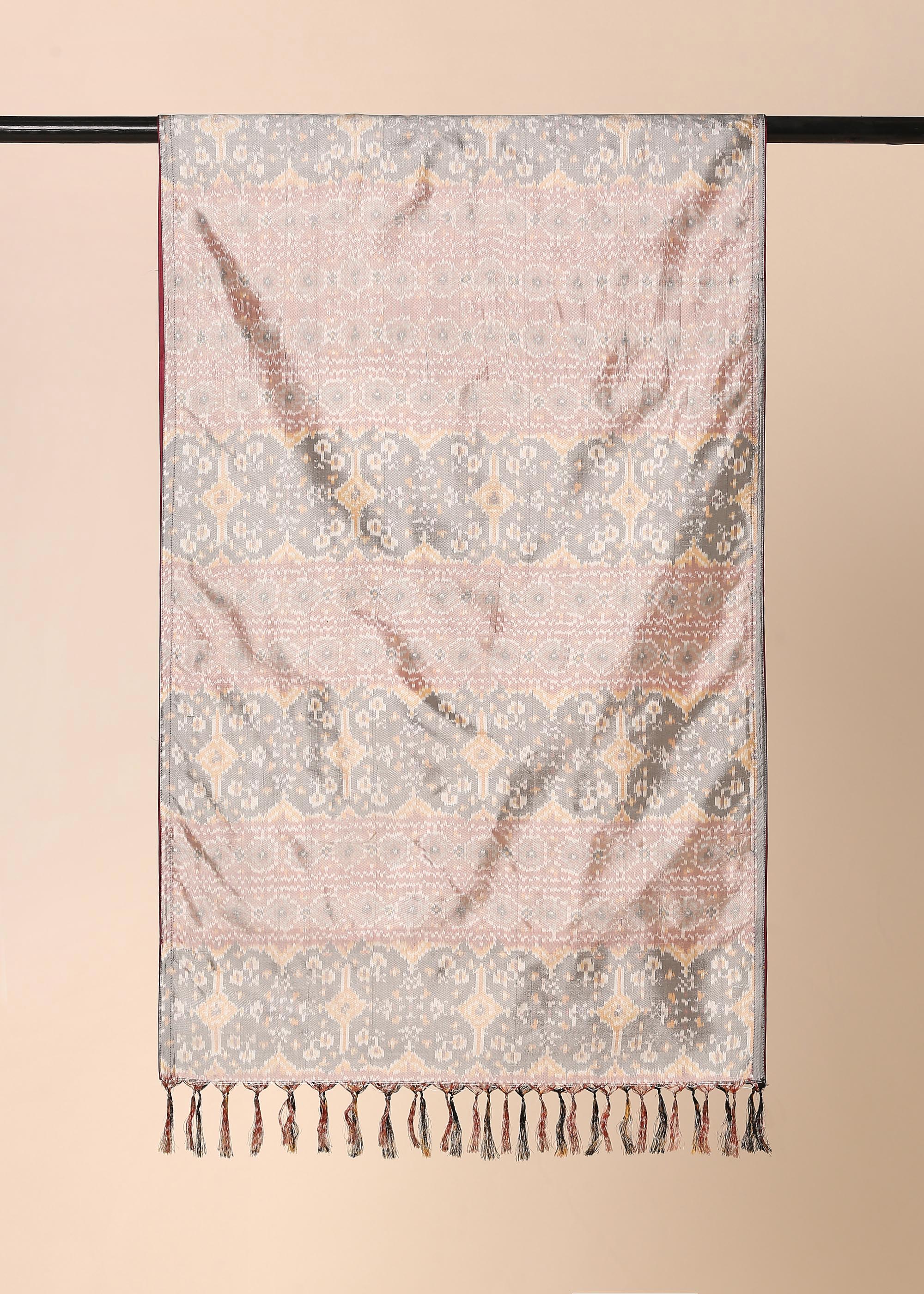 Rida Pochampally Warp Ikat Silk Stole