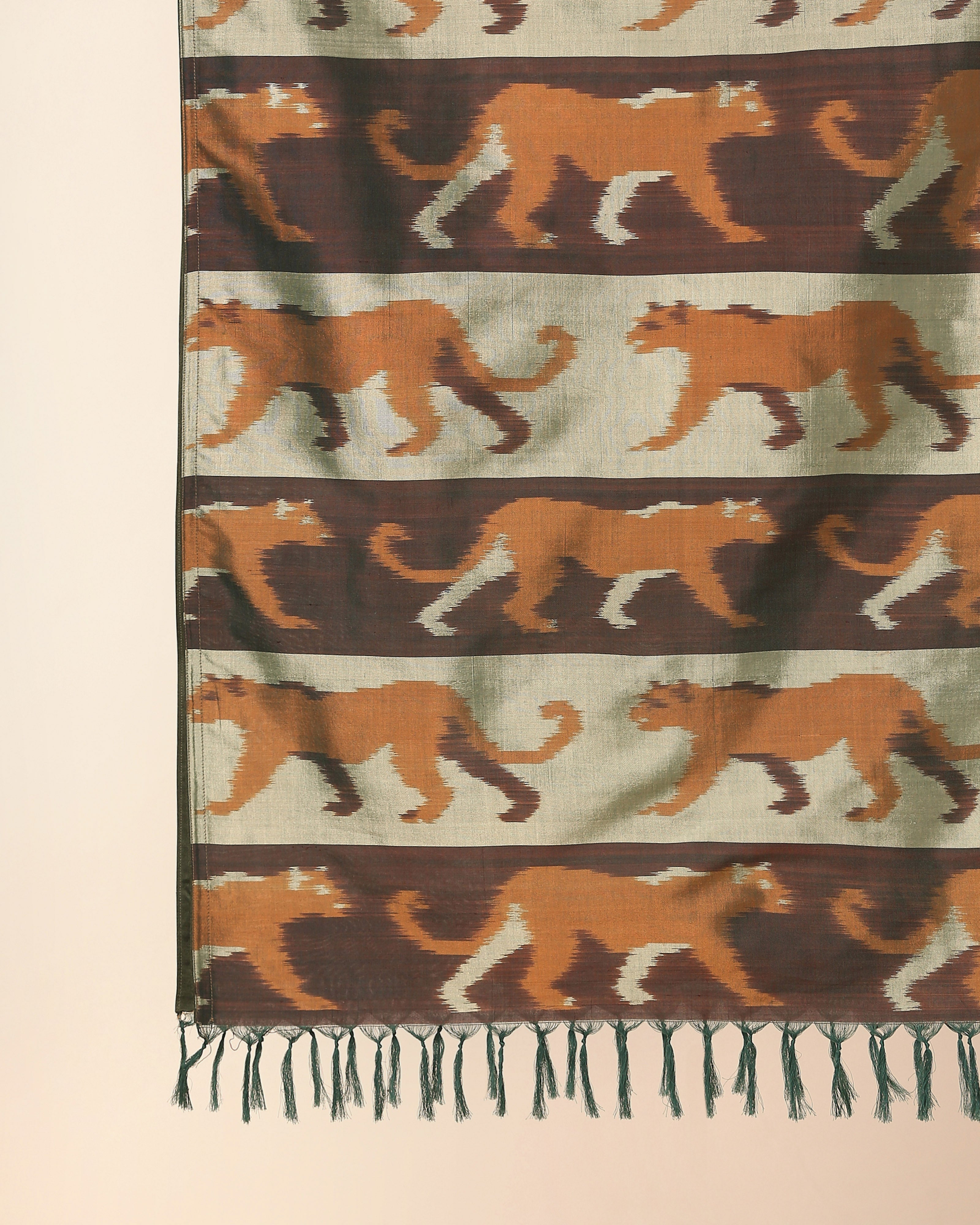 Avinash Pochampally Weft Ikat Cotton Silk Stole