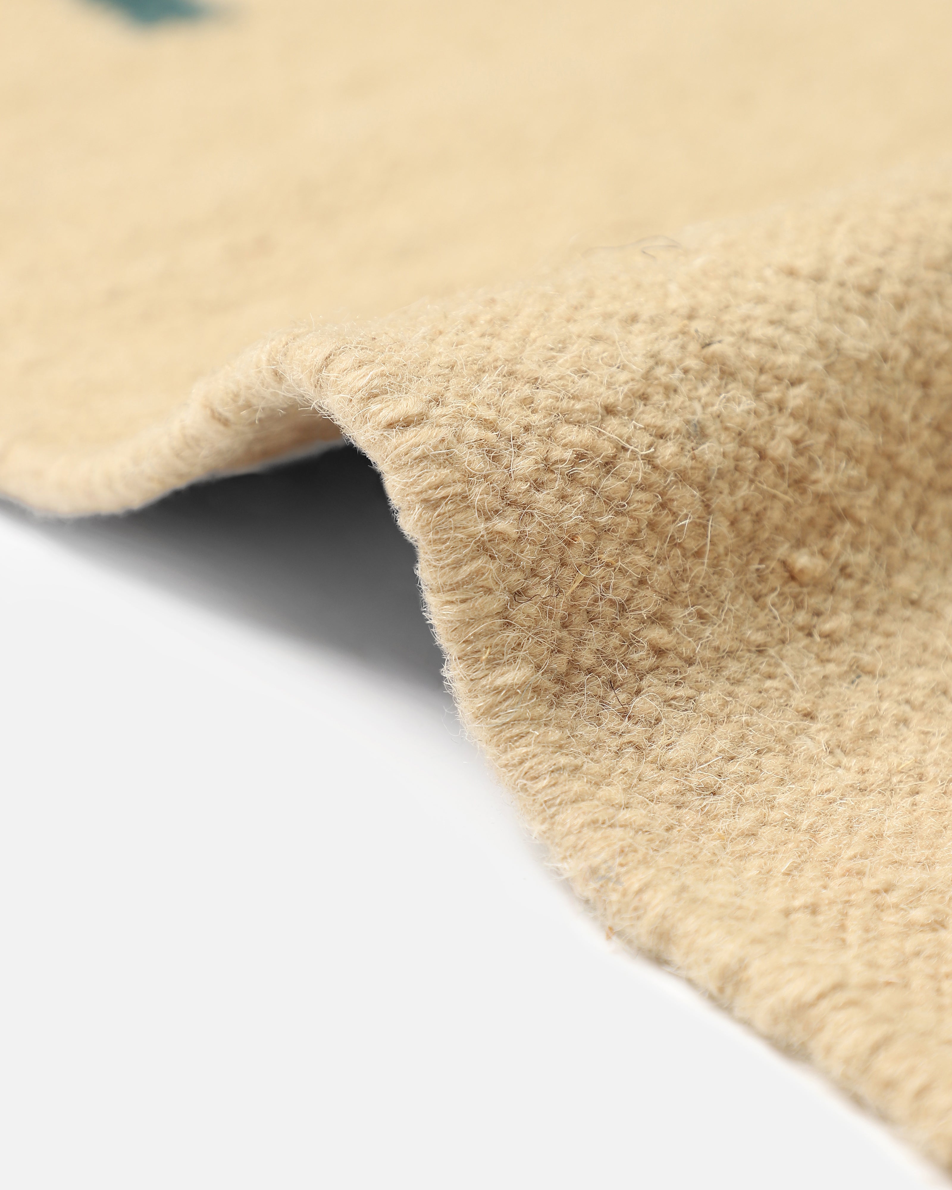 Aahan Bhadohi Panja Cotton Wool Rug