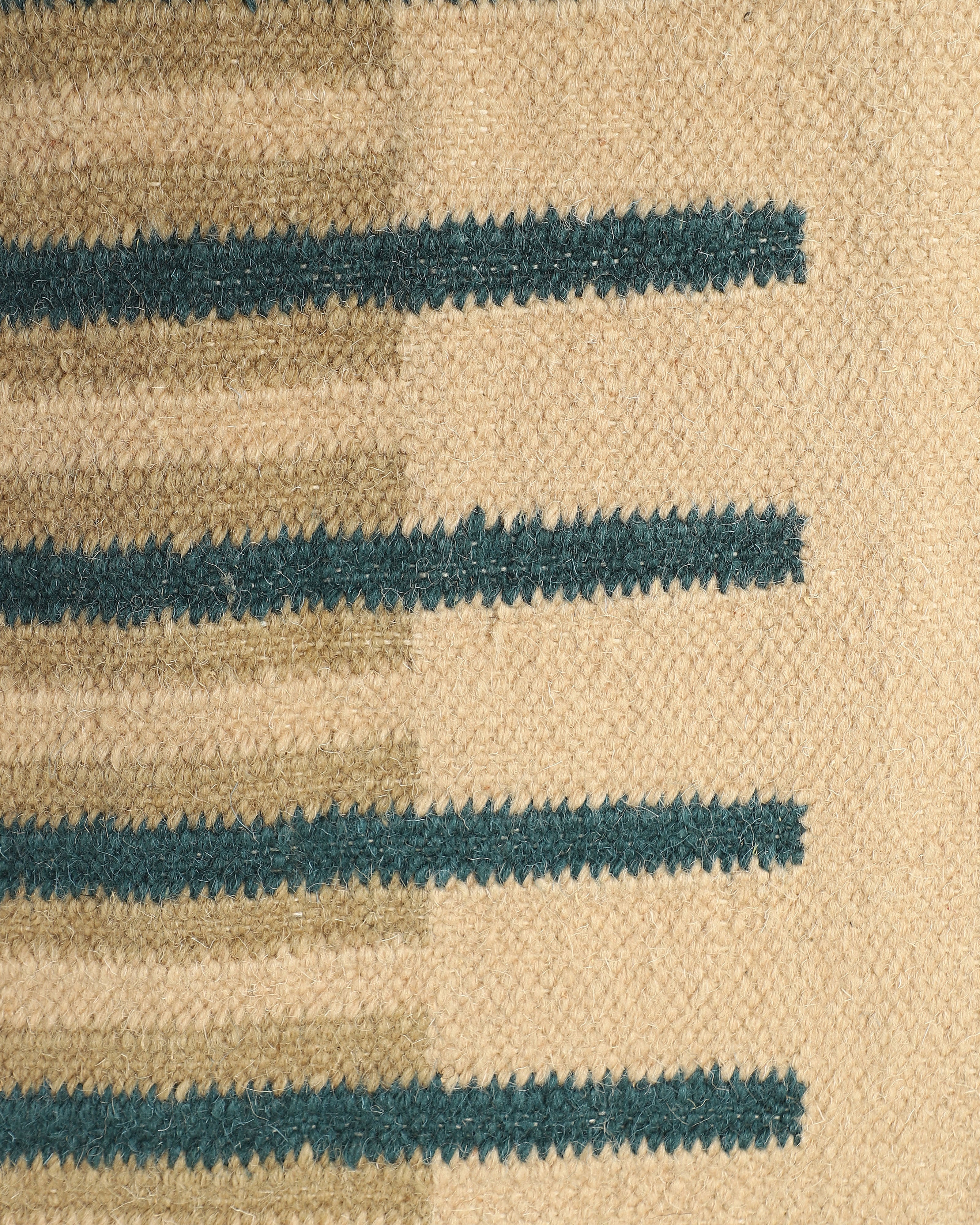 Aahan Bhadohi Panja Cotton Wool Rug