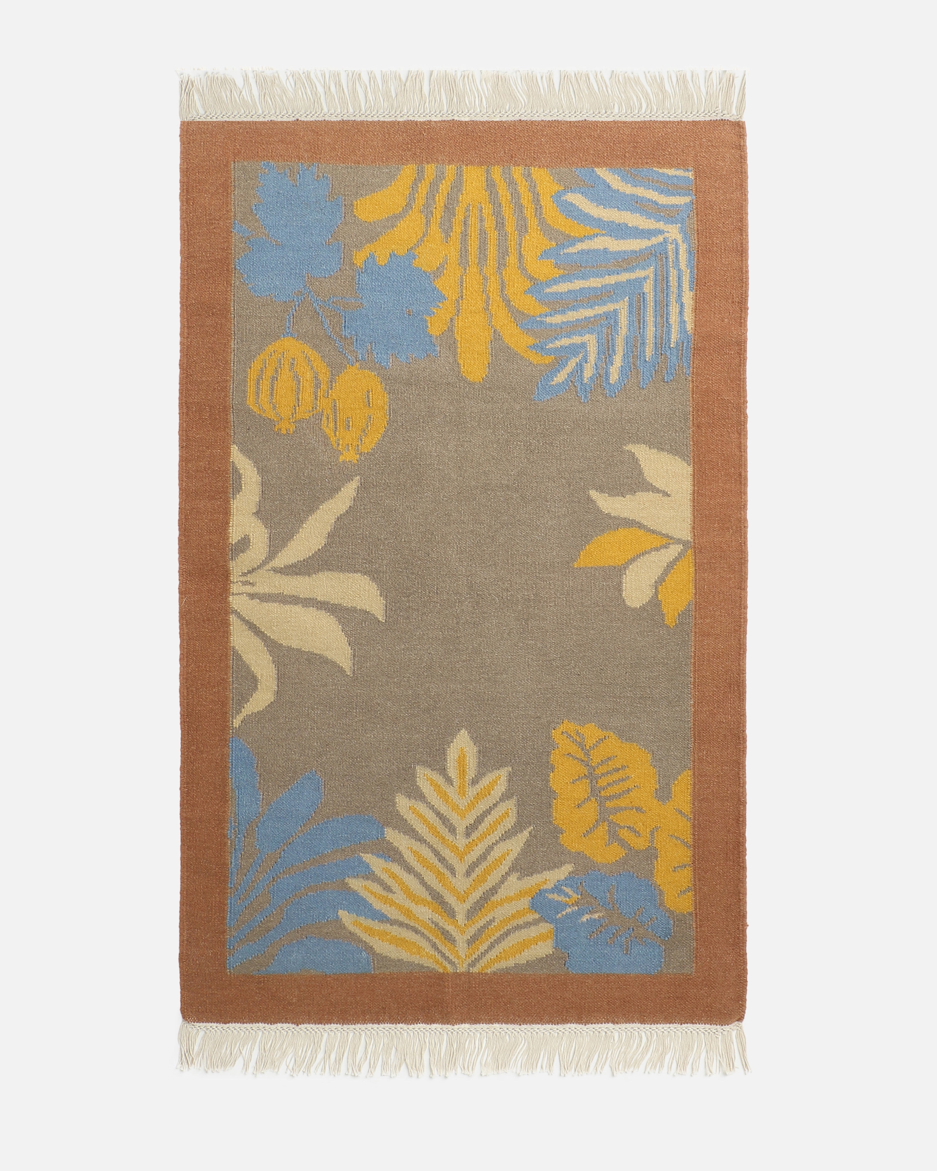Acai Bhadohi Panja Cotton Wool Rug