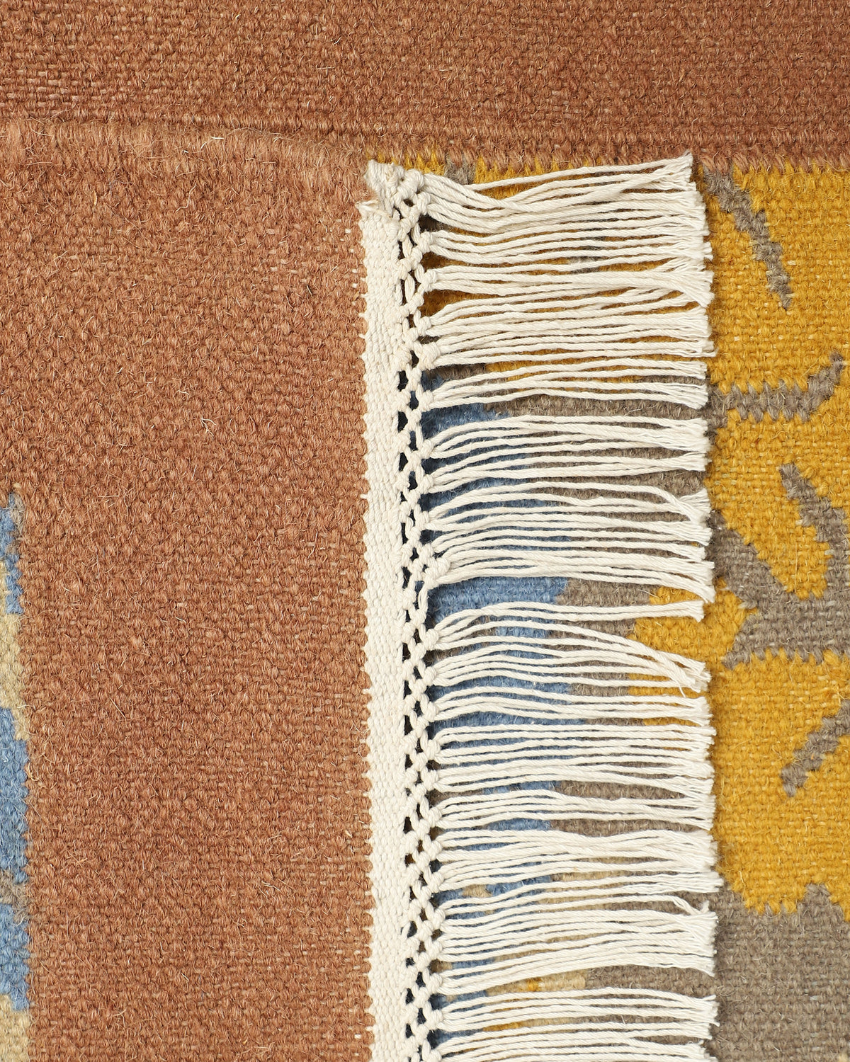 Acai Bhadohi Panja Cotton Wool Rug