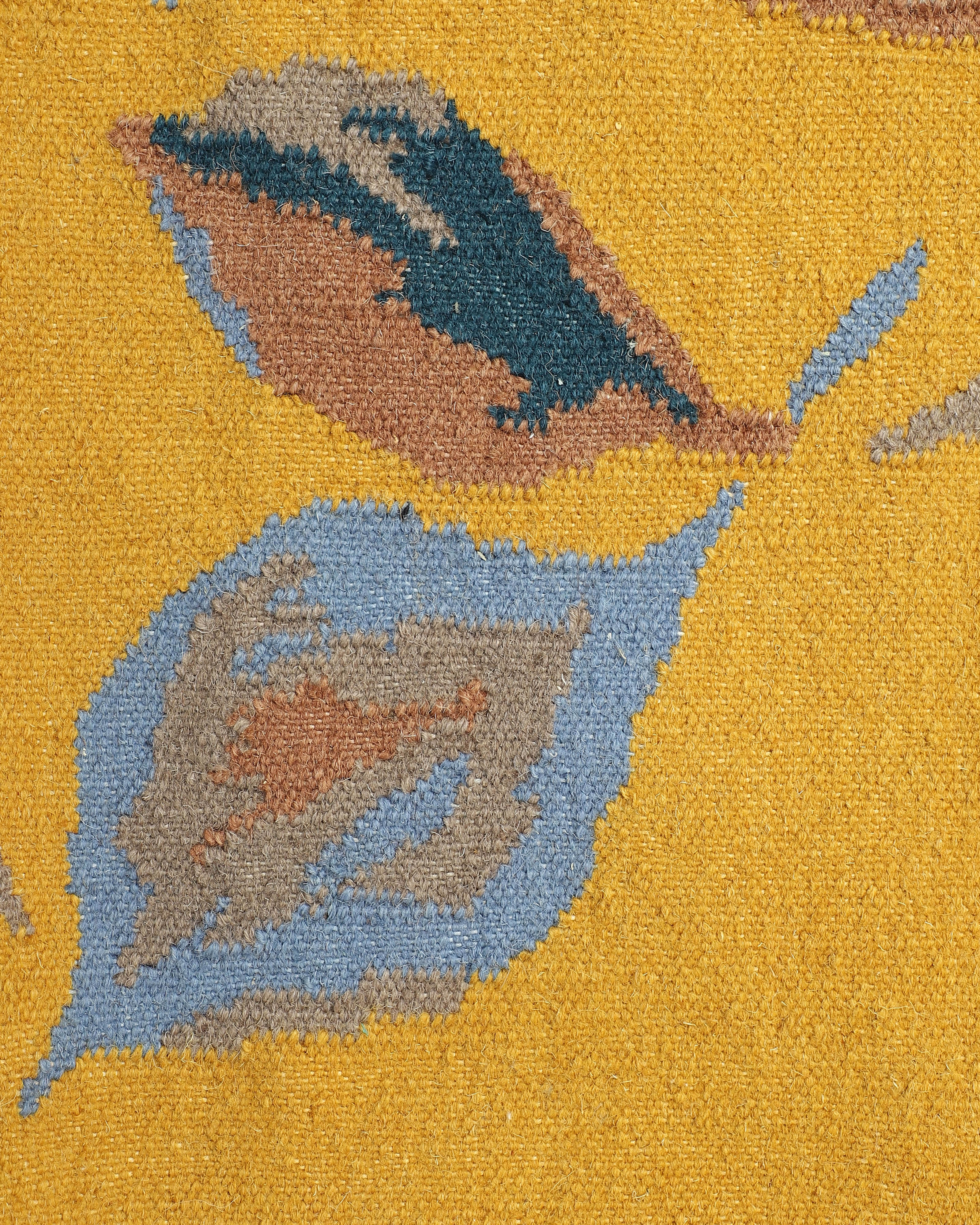 Automne Bhadohi Panja Cotton Wool Rug