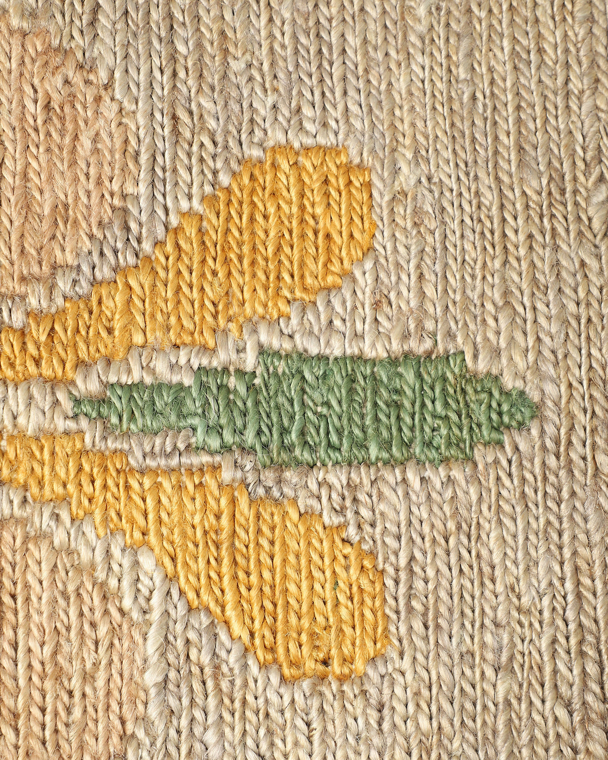 Alicia Bhadohi Hand Knotted Cotton Jute Rug