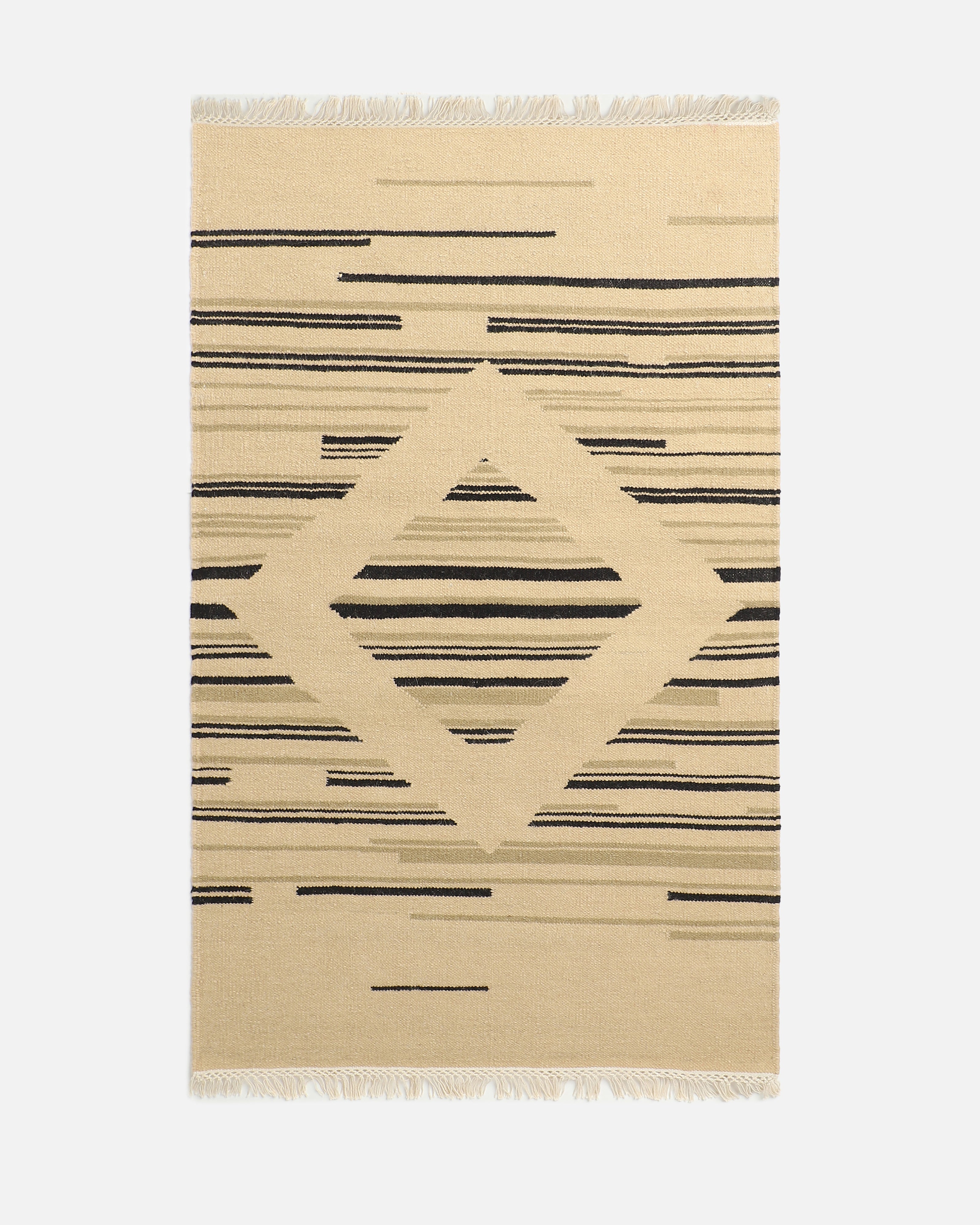 Aanit Bhadohi Panja Cotton Wool Rug