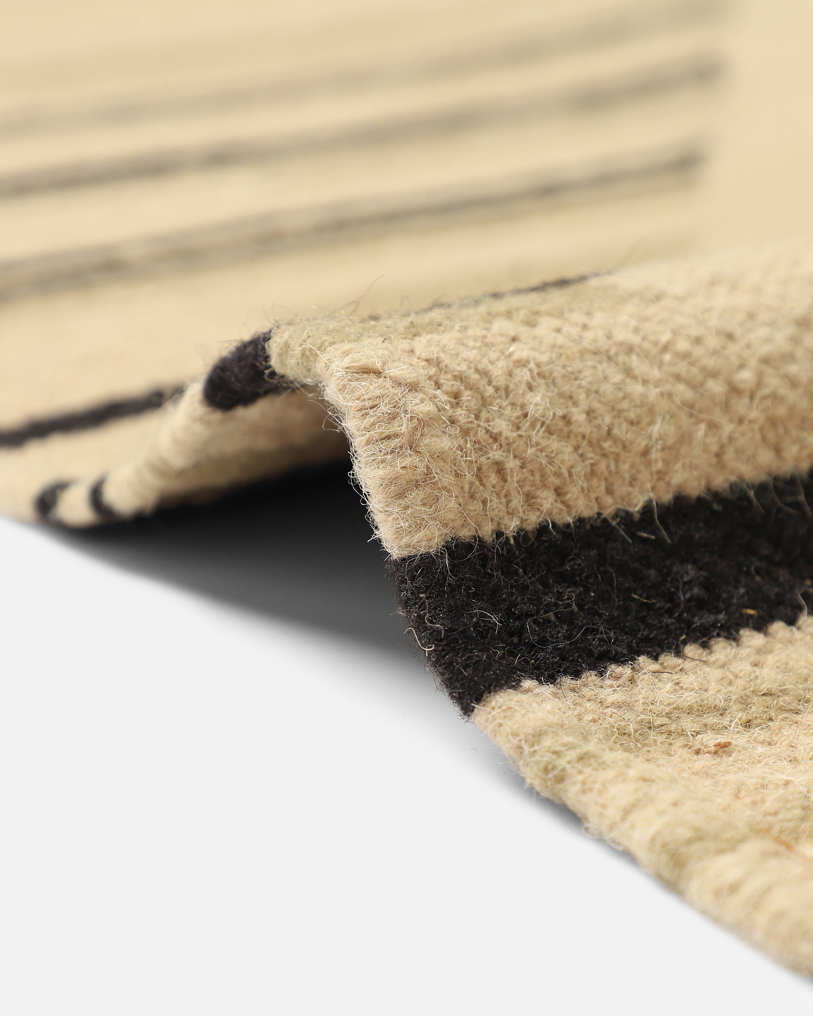 Aanit Bhadohi Panja Cotton Wool Rug