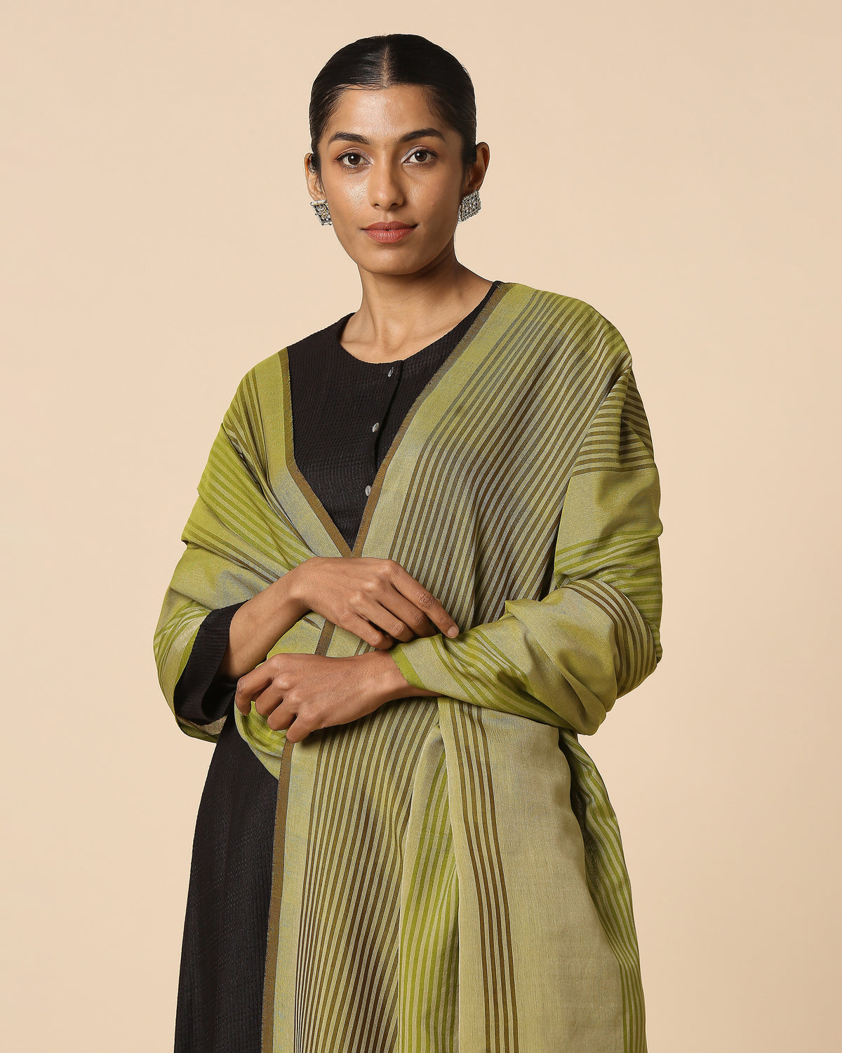 Nartan Bhujodi Extra Weft Cotton Dupatta