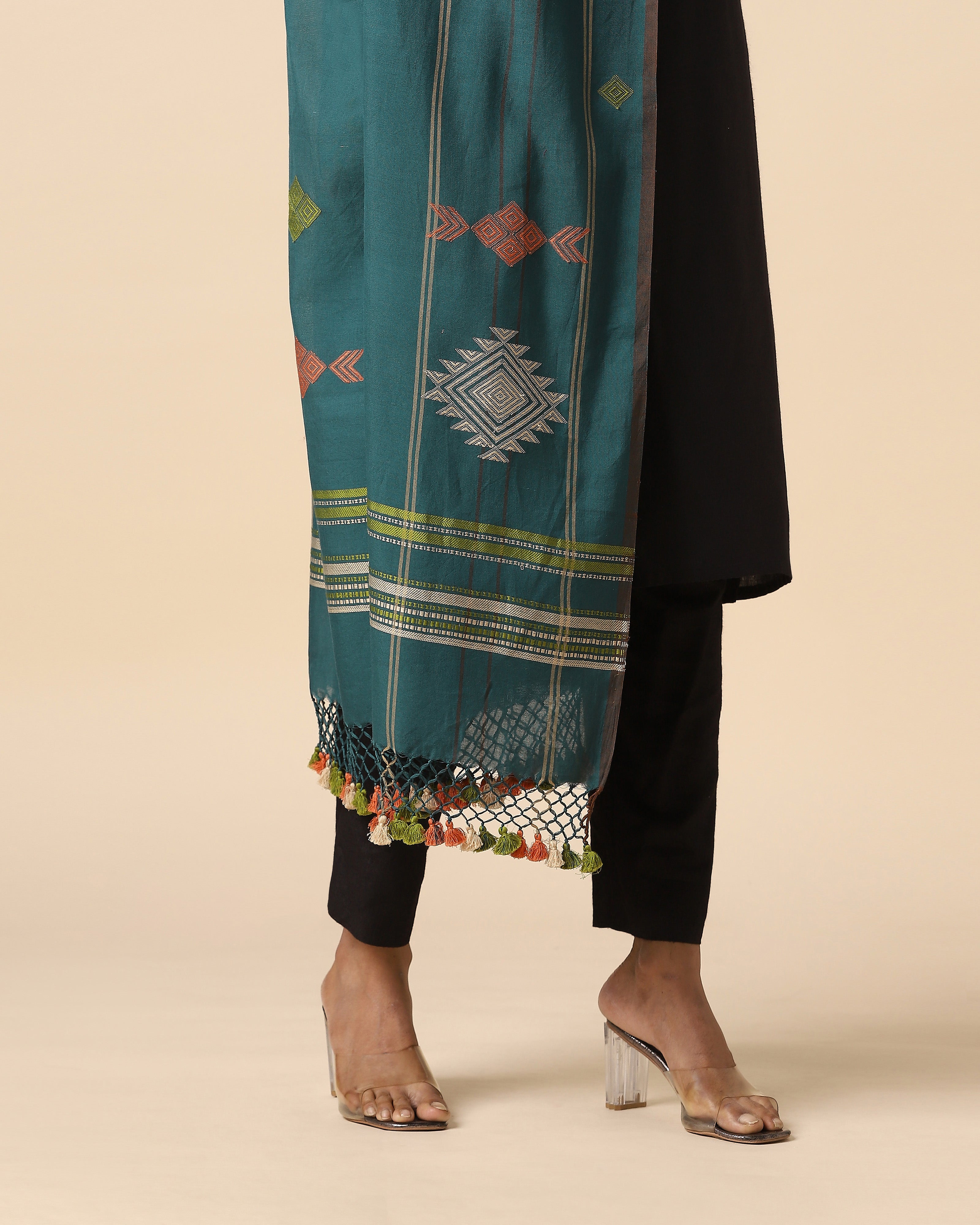 Rushma Bhujodi Extra Weft Cotton Dupatta