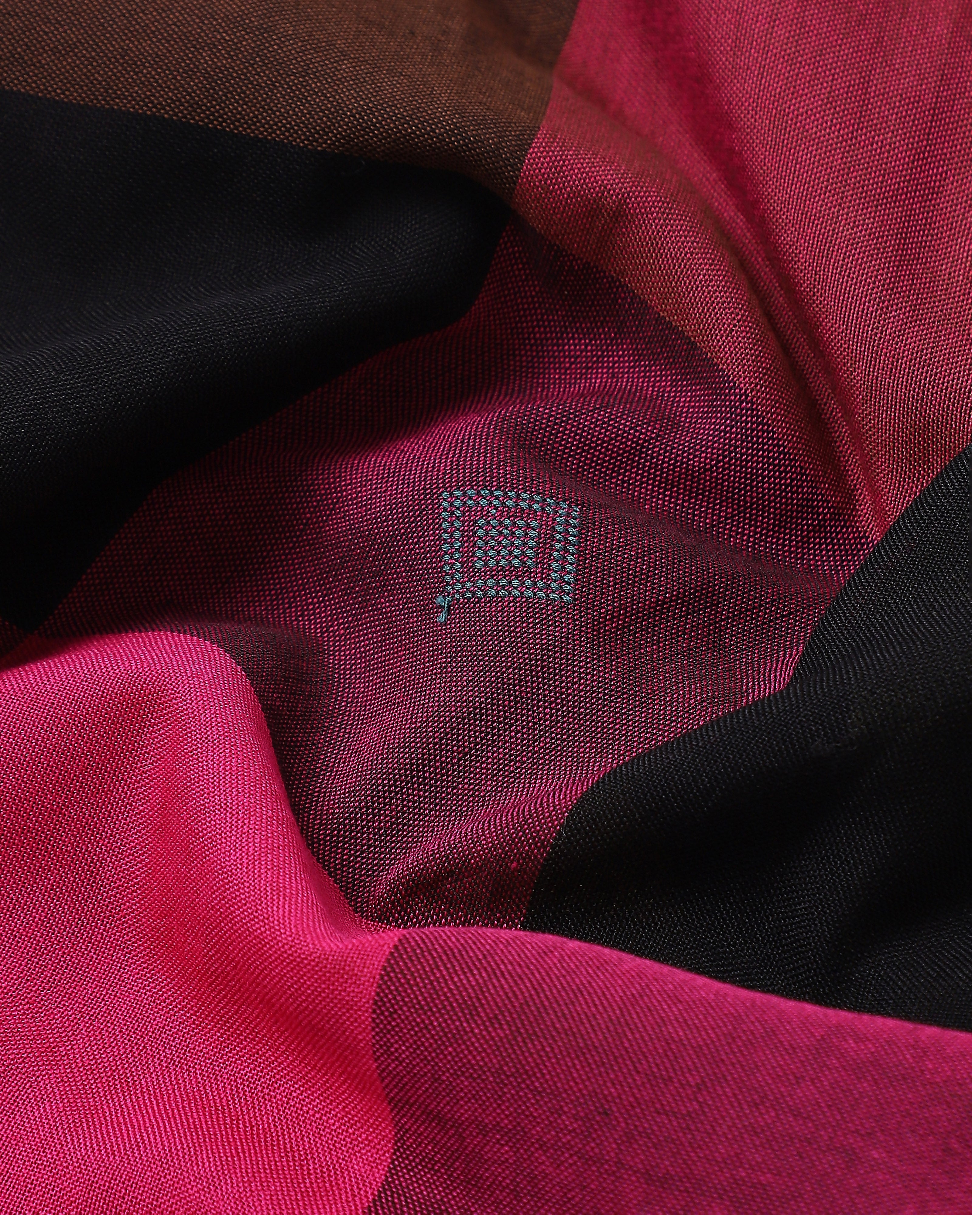 Ruhar Bhujodi Extra Weft Cotton Saree