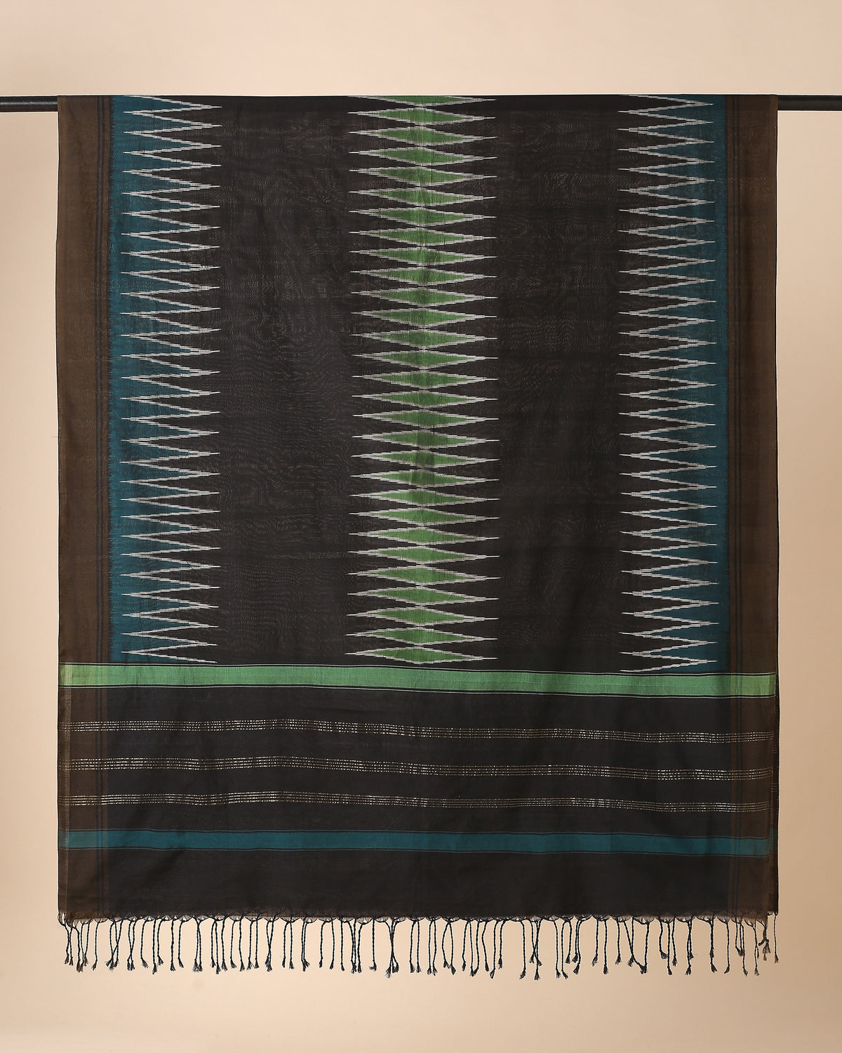 Sharati Pochampally Weft Ikat Cotton Dupatta