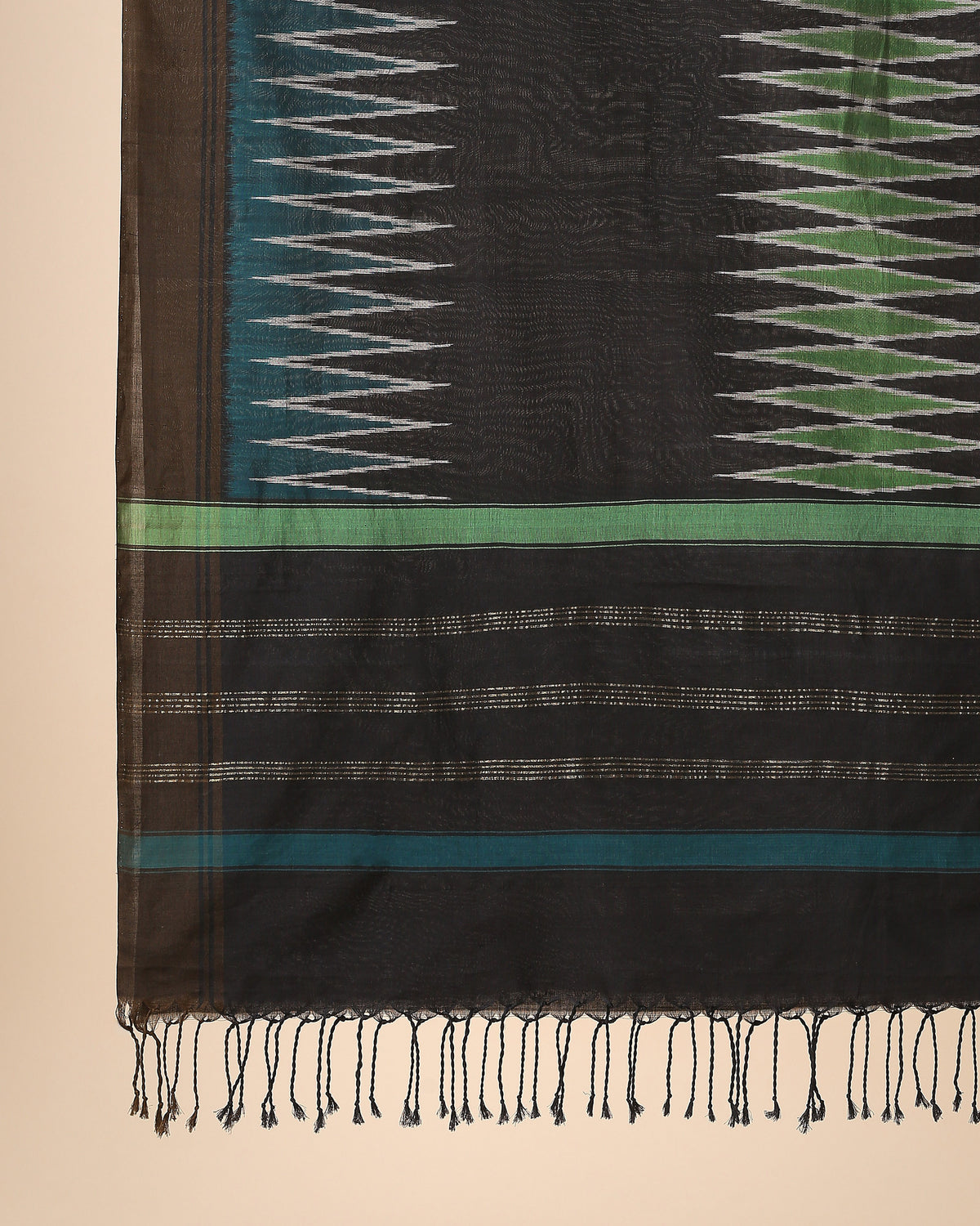 Sharati Pochampally Weft Ikat Cotton Dupatta