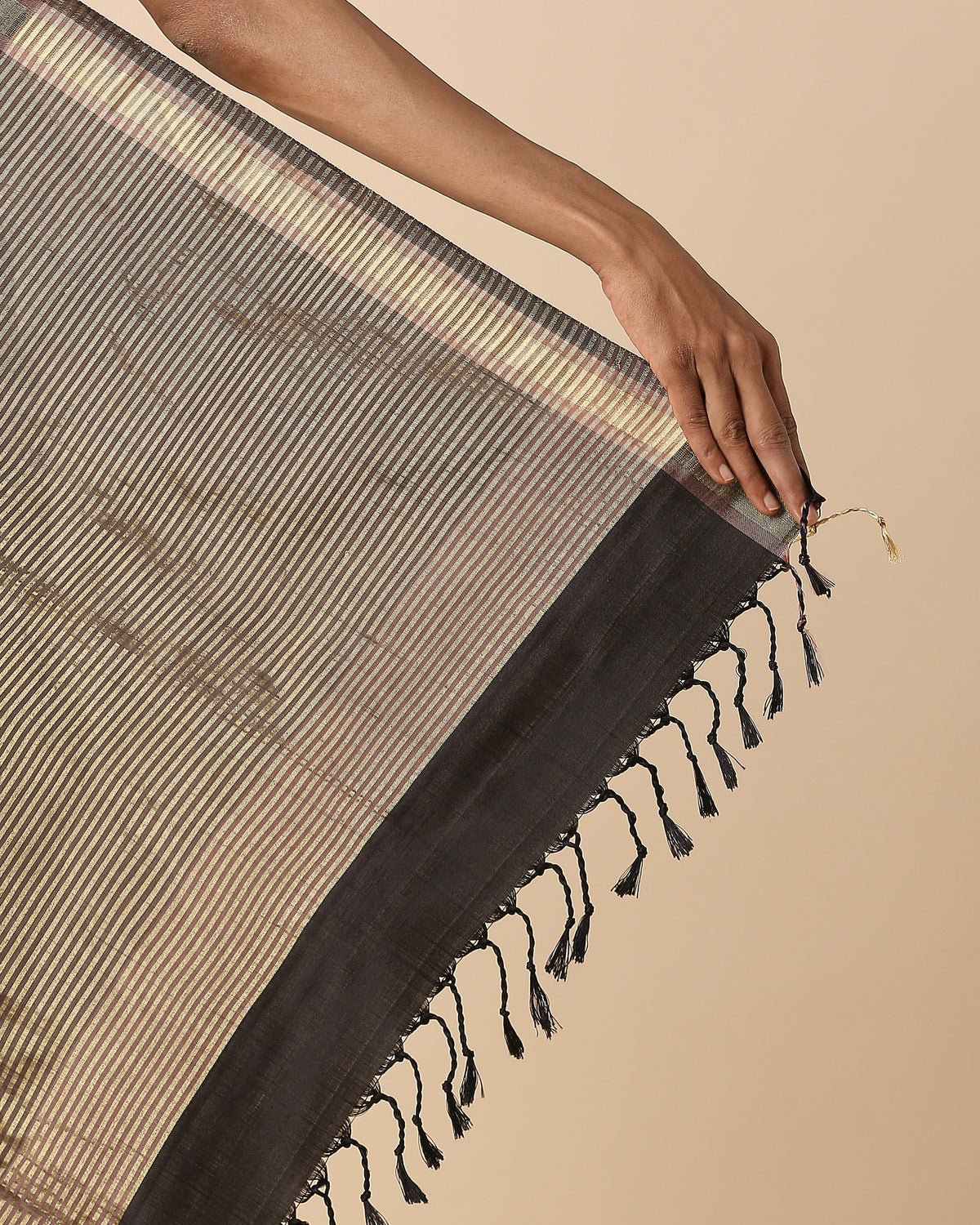 Vamina Pochampally Double Ikat Silk Saree
