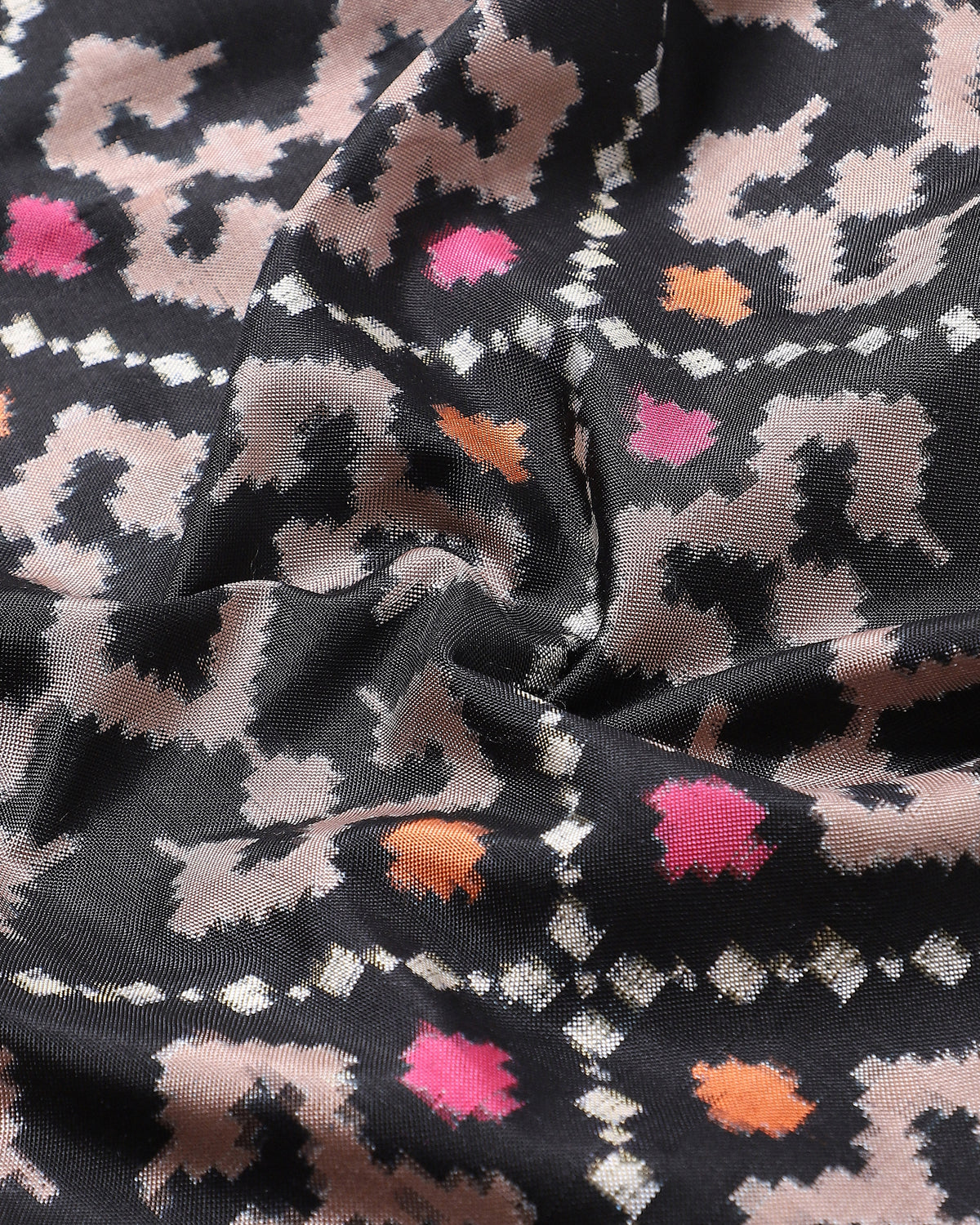 Vamina Pochampally Double Ikat Silk Saree