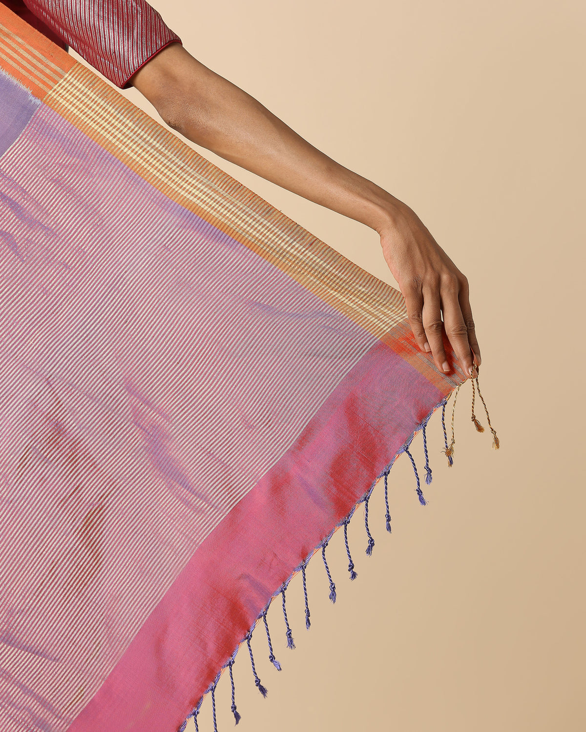 Sawsan Pochampally Weft Ikat Silk Saree