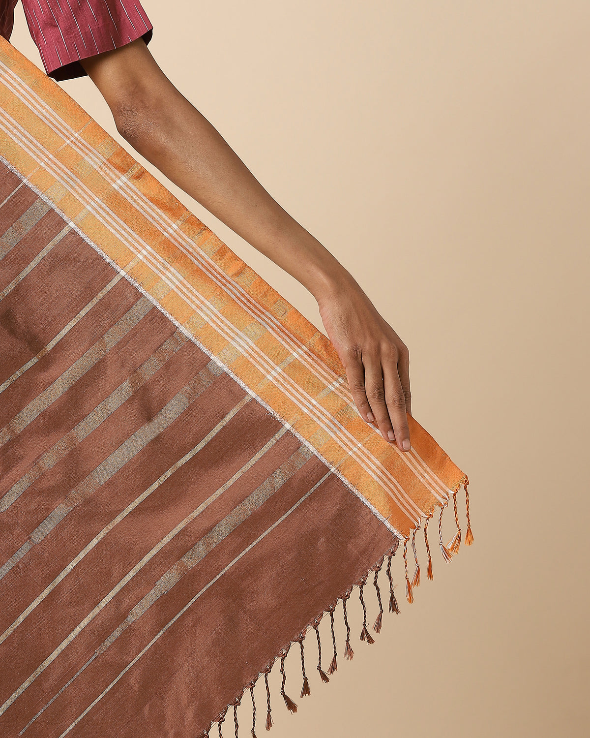 Indukala Pochampally Double Ikat Silk Saree