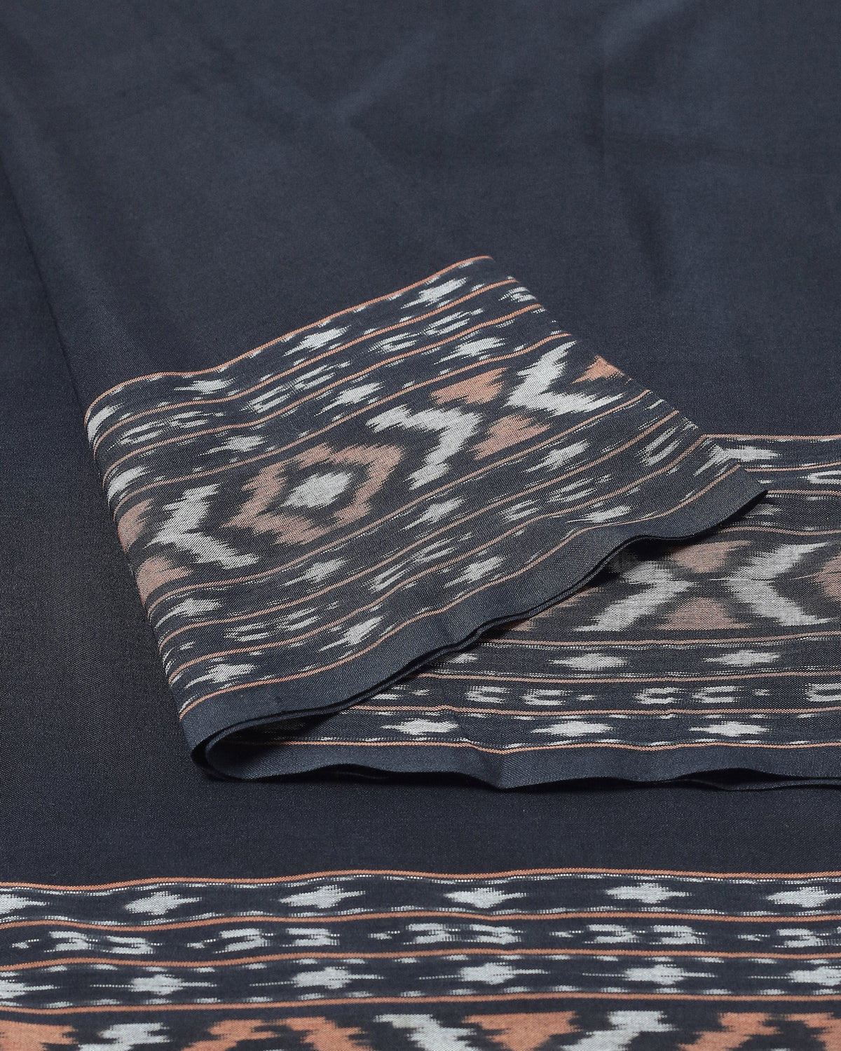 Kanjana Pochampally Warp Ikat Cotton Saree