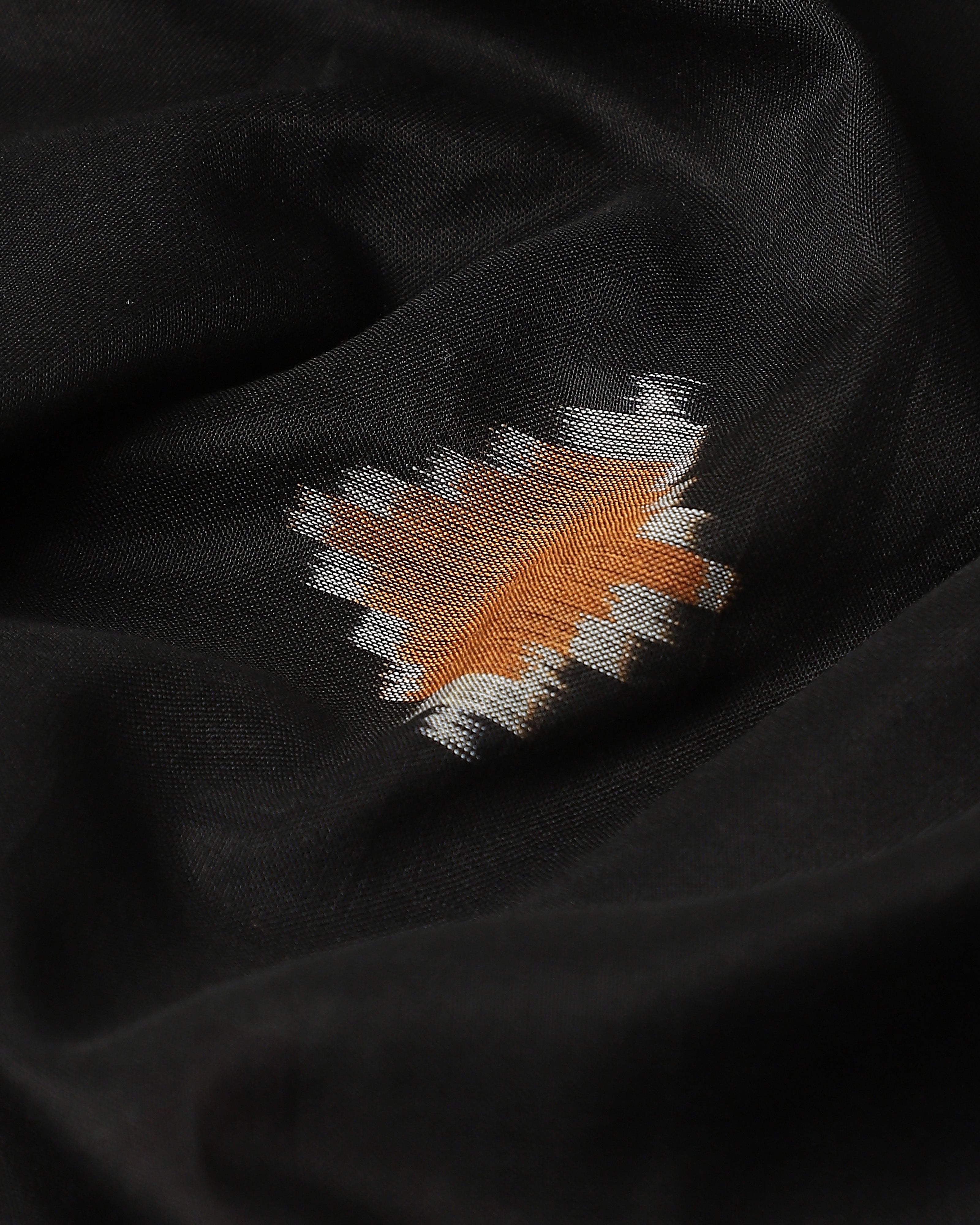 Kapi Pochampally Warp Ikat Cotton Saree