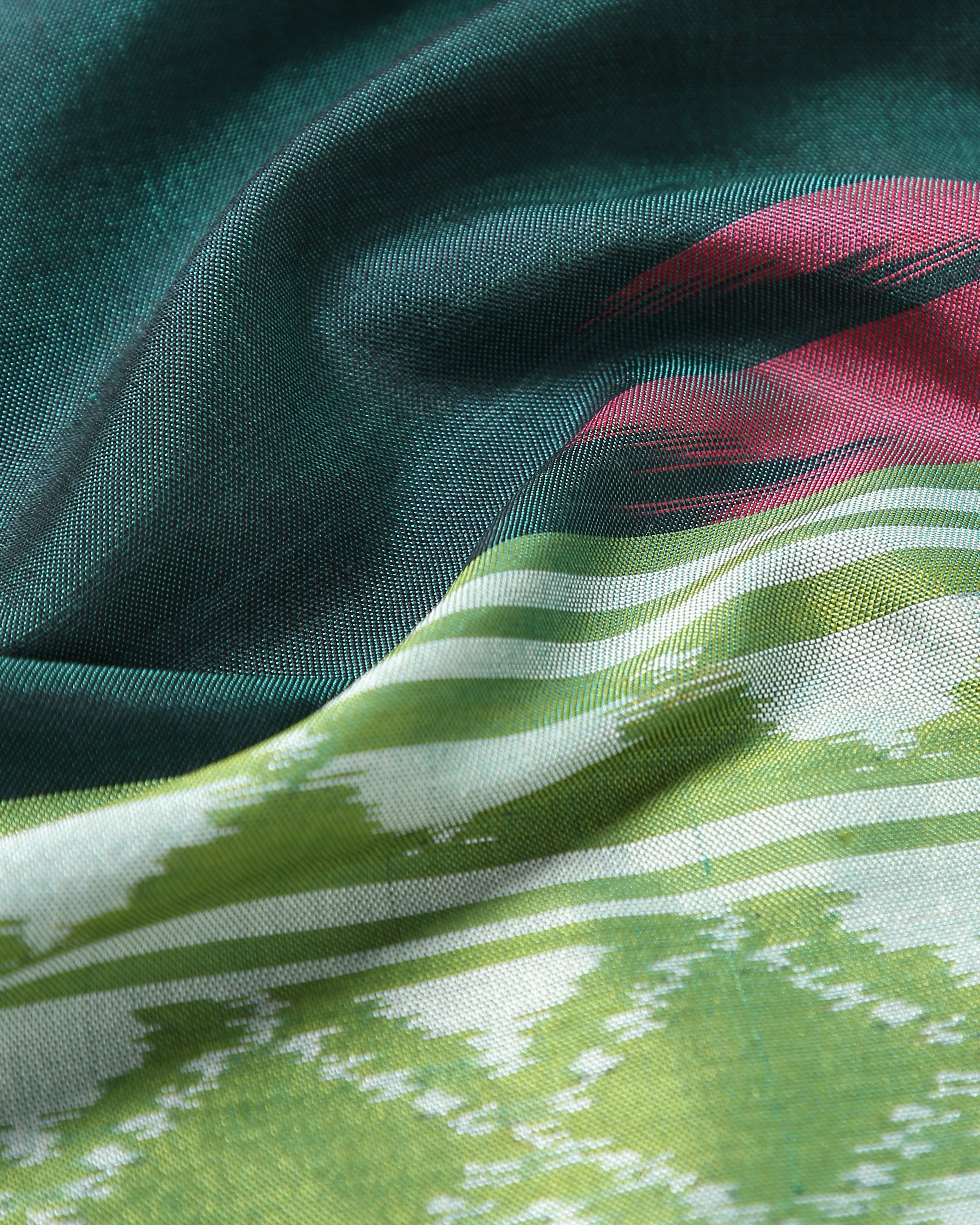 Giria Pochampally Weft Ikat Silk Saree