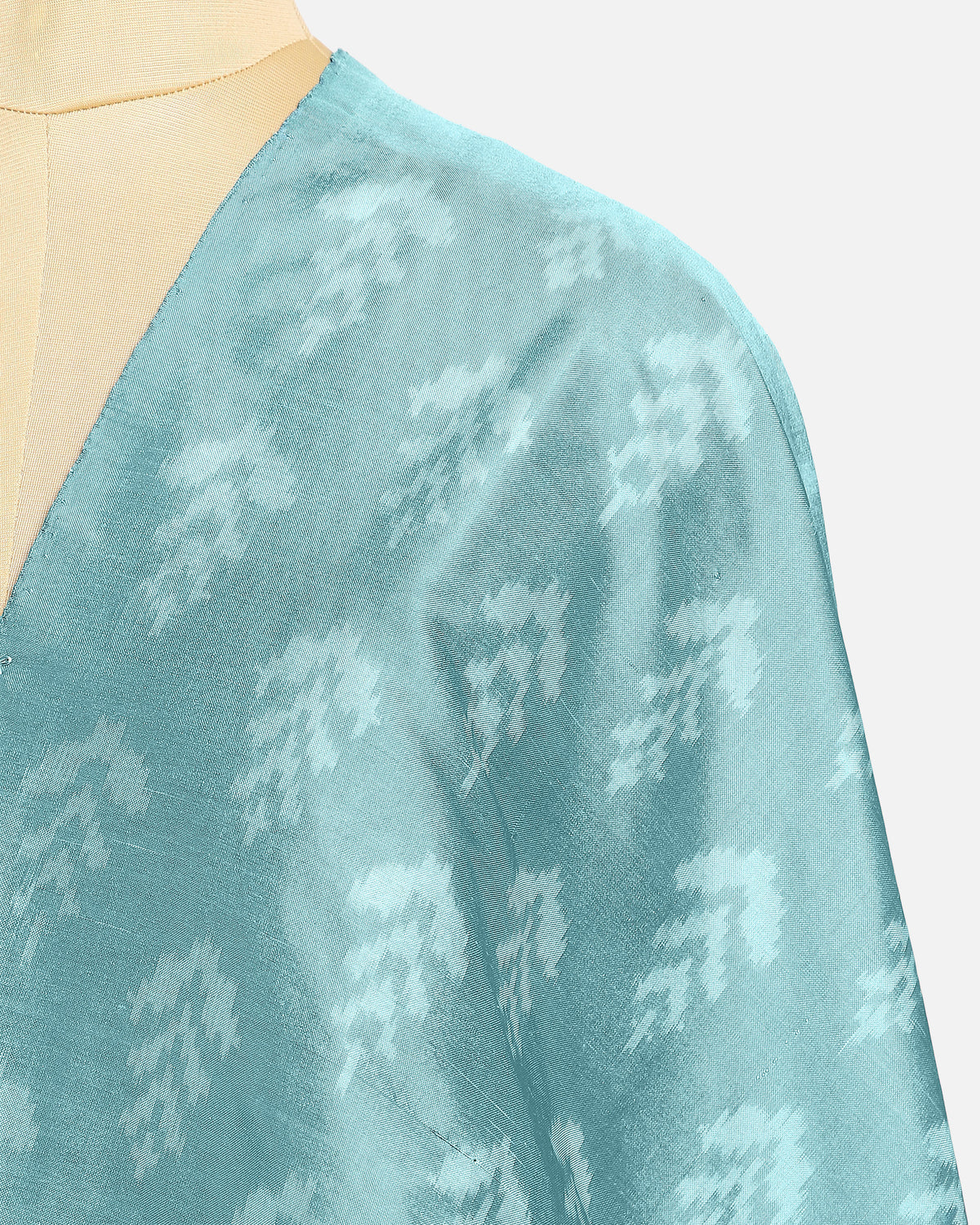 Vira Pochampally Warp Ikat Silk Suit Fabric