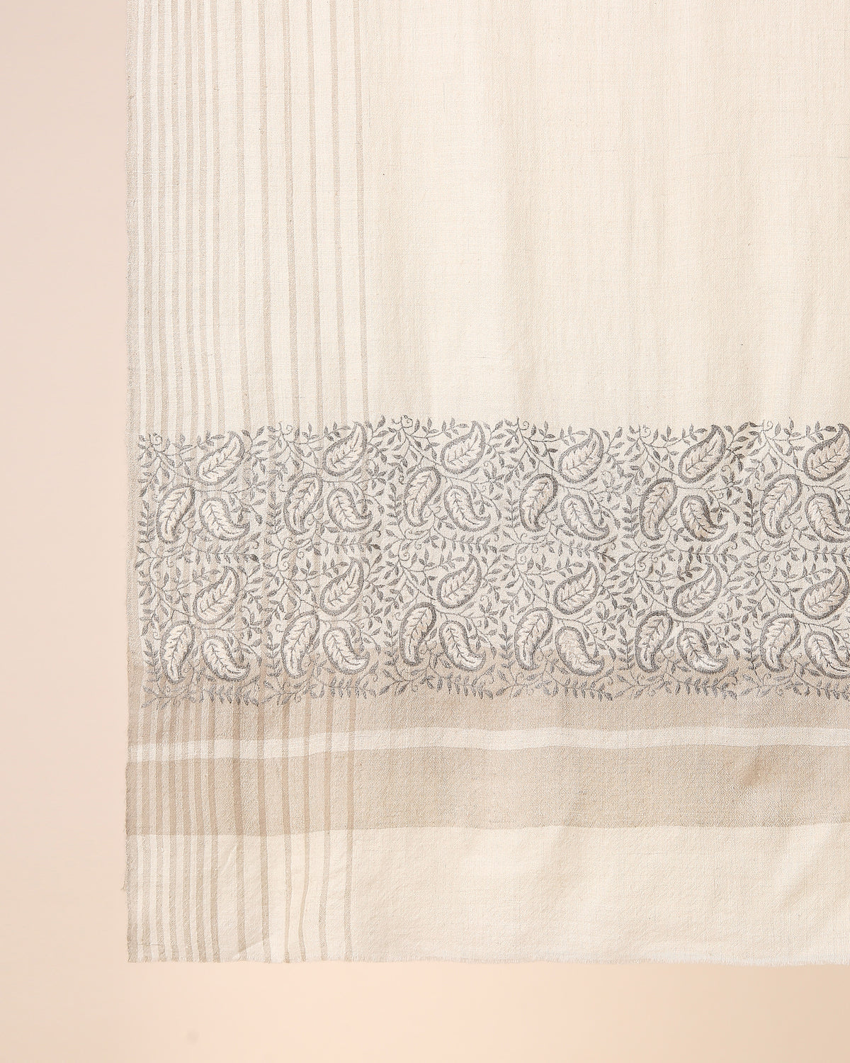 Rishi Kashmir Sozni Embroidery Pashmina Shawl