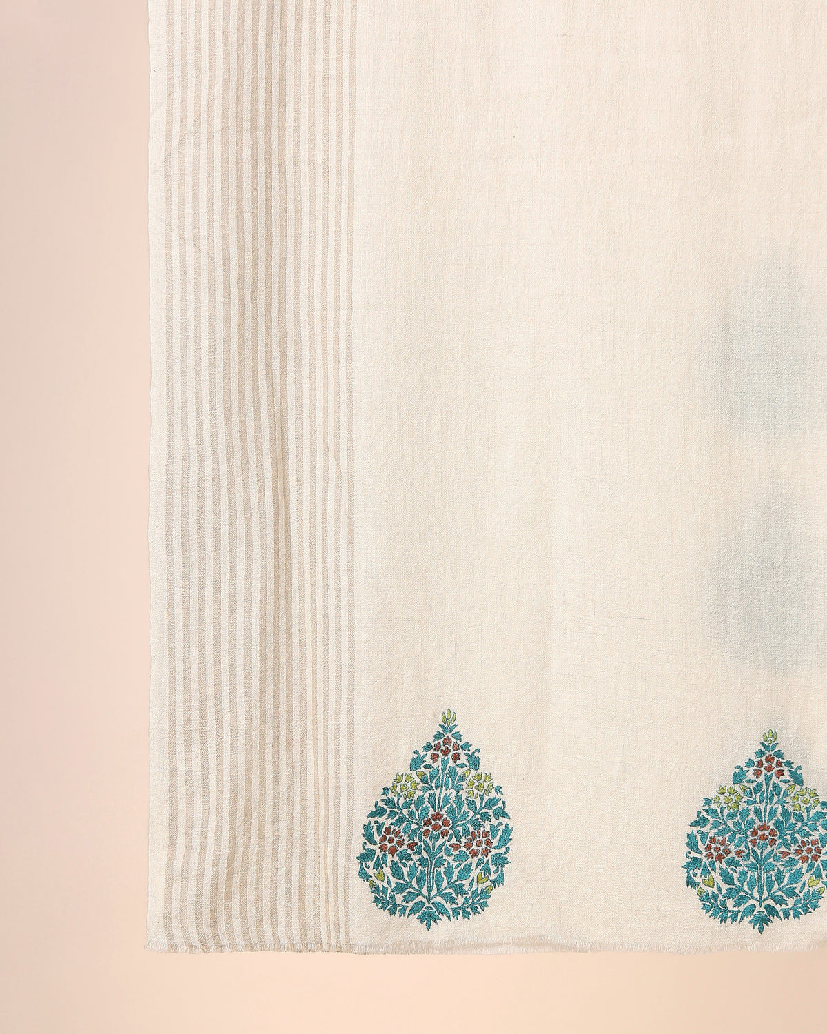 Ayona Kashmir Sozni Embroidery Pashmina Shawl