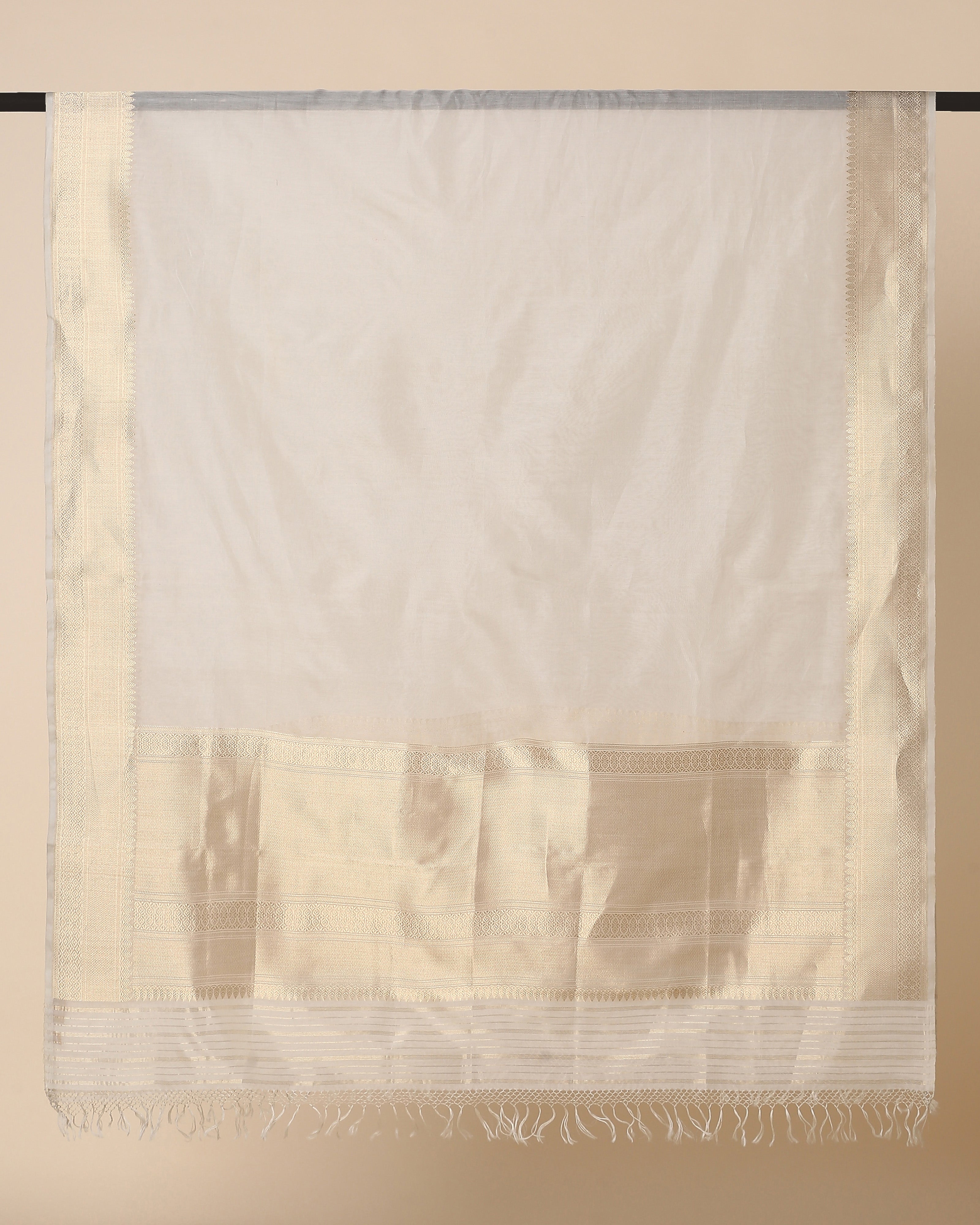 Alayna Banarasi Kadwa Silk Cotton Dupatta