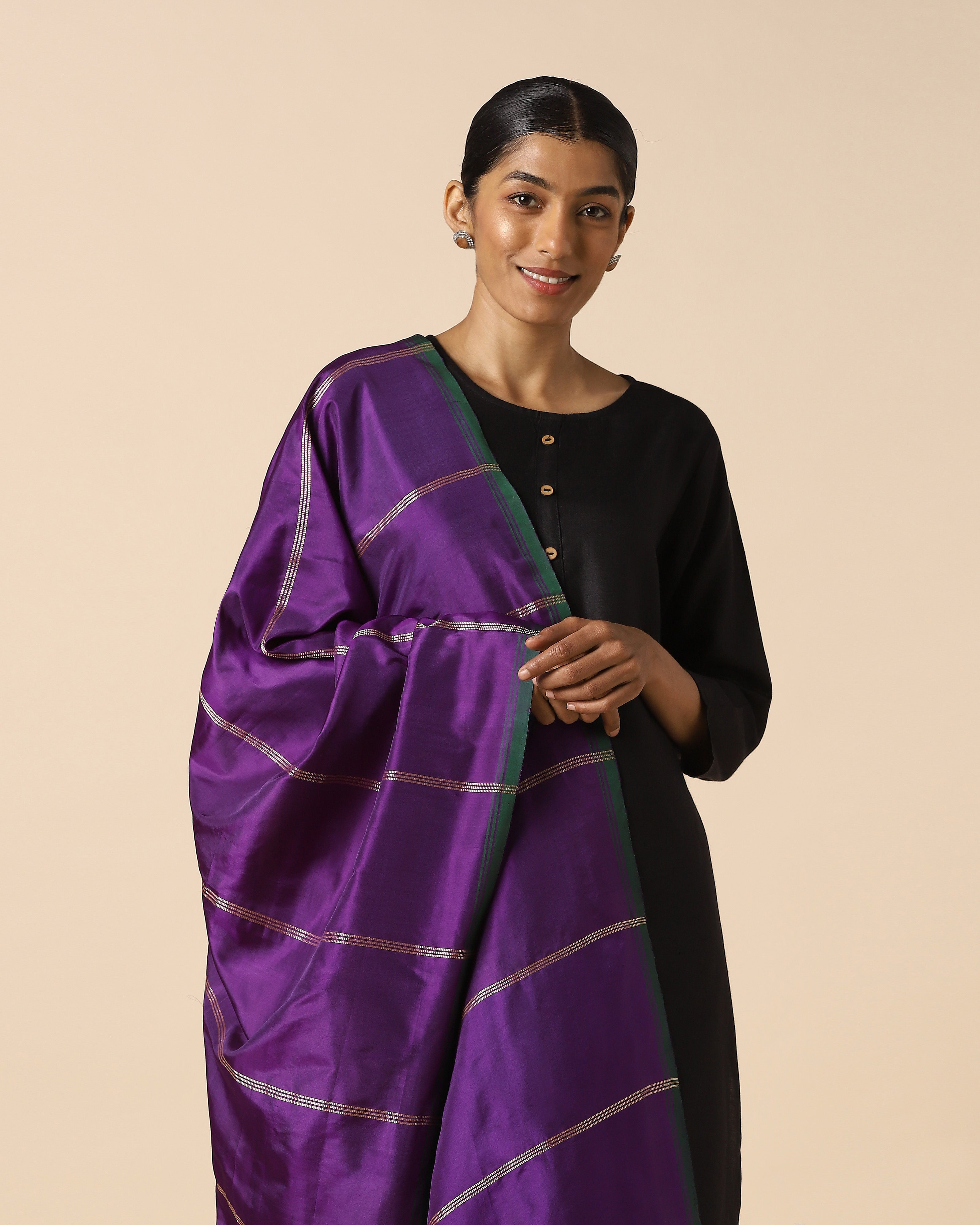 Dhariyaa Banarasi Kadwa Silk Dupatta